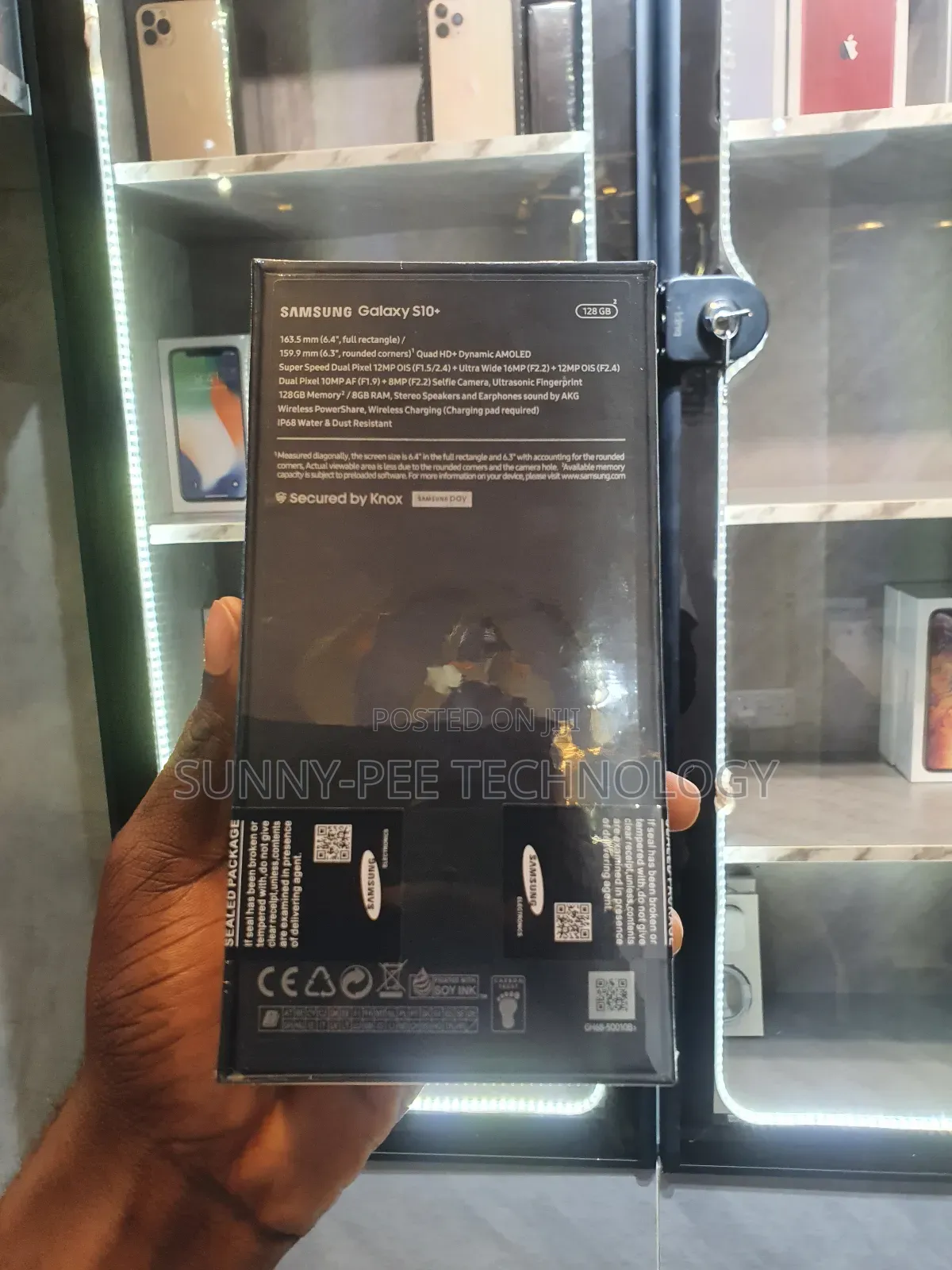 New Samsung Galaxy S10 Plus 128 GB Black