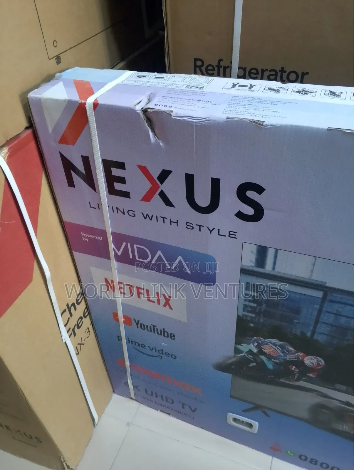 Nexus Smart 65 Inches Tv Series Wifi, Bluetooth,Netflix