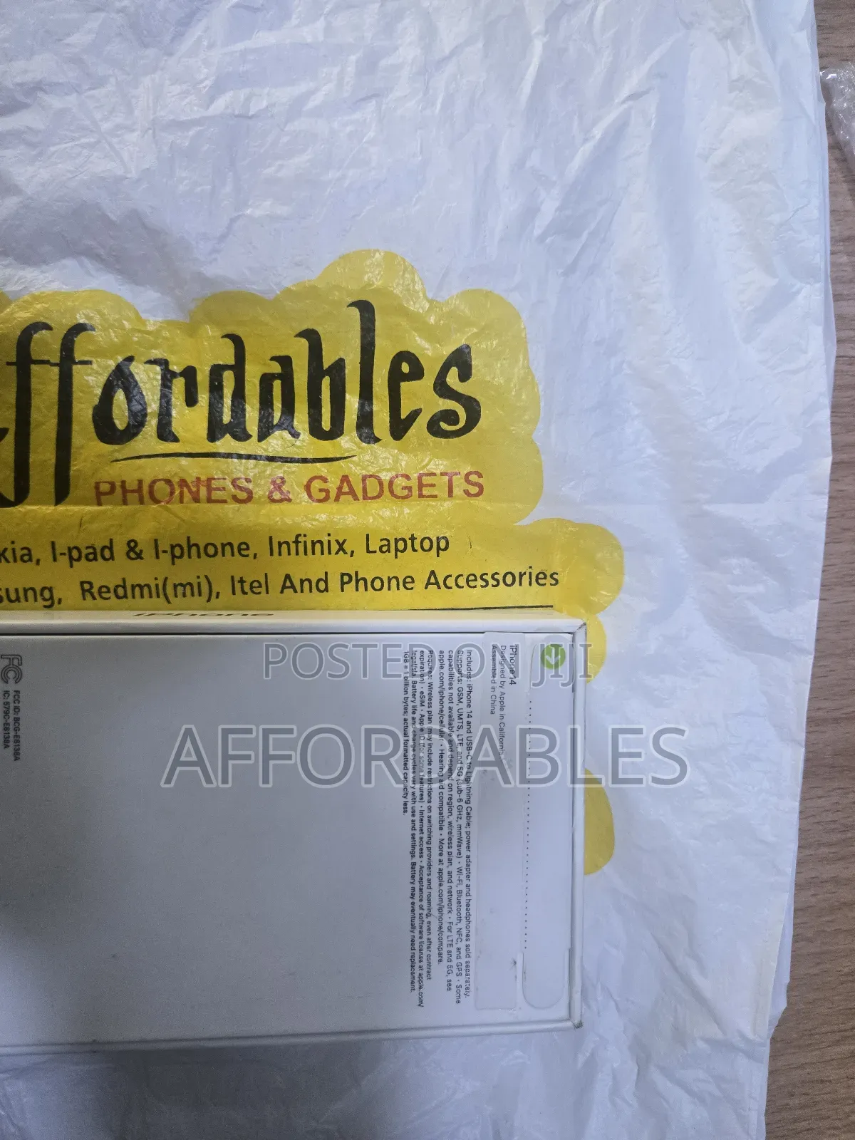 New Apple iPhone 14 128 GB Black