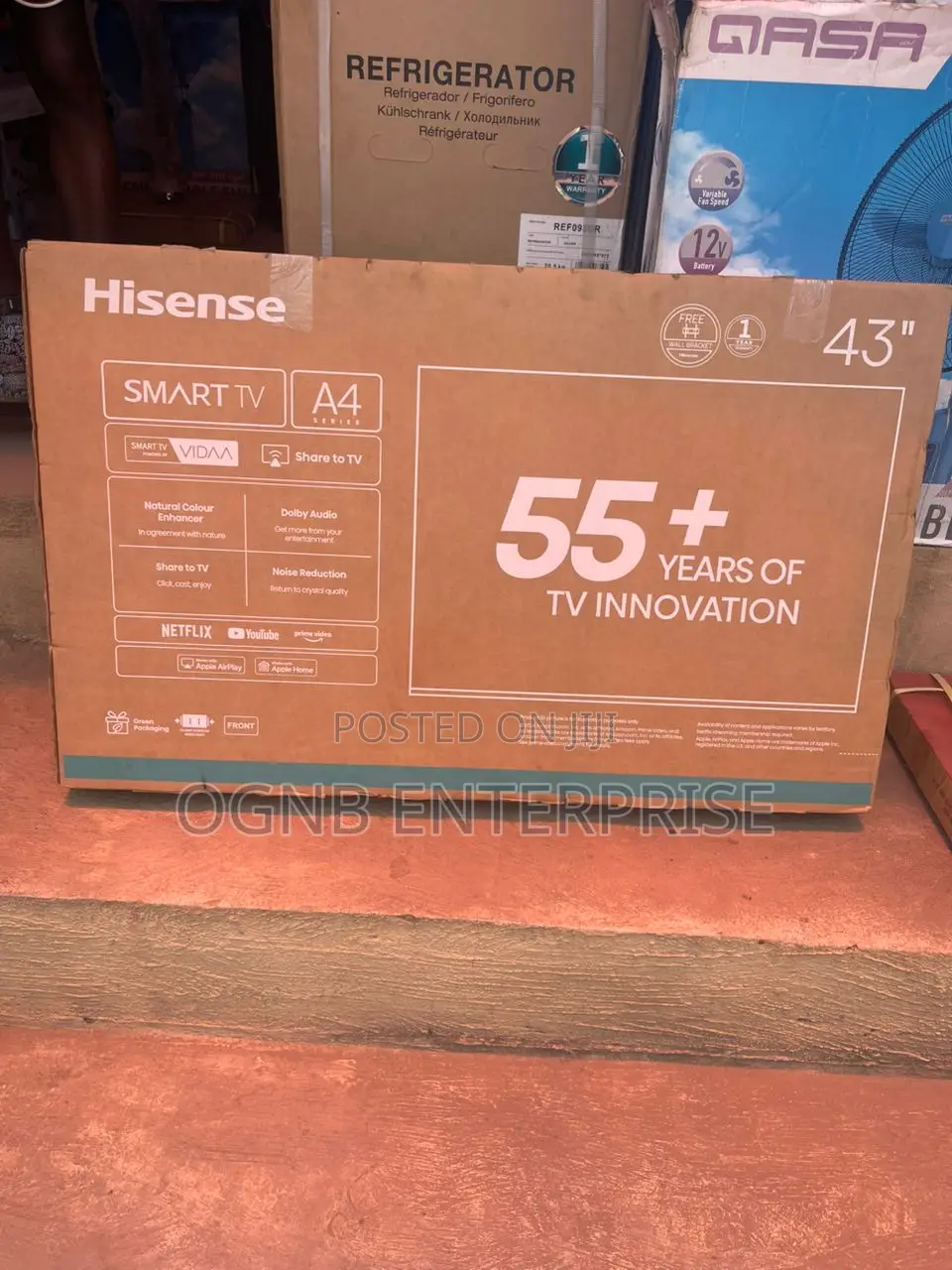 43'' Hisense Apple Air Play Original Smart Tv