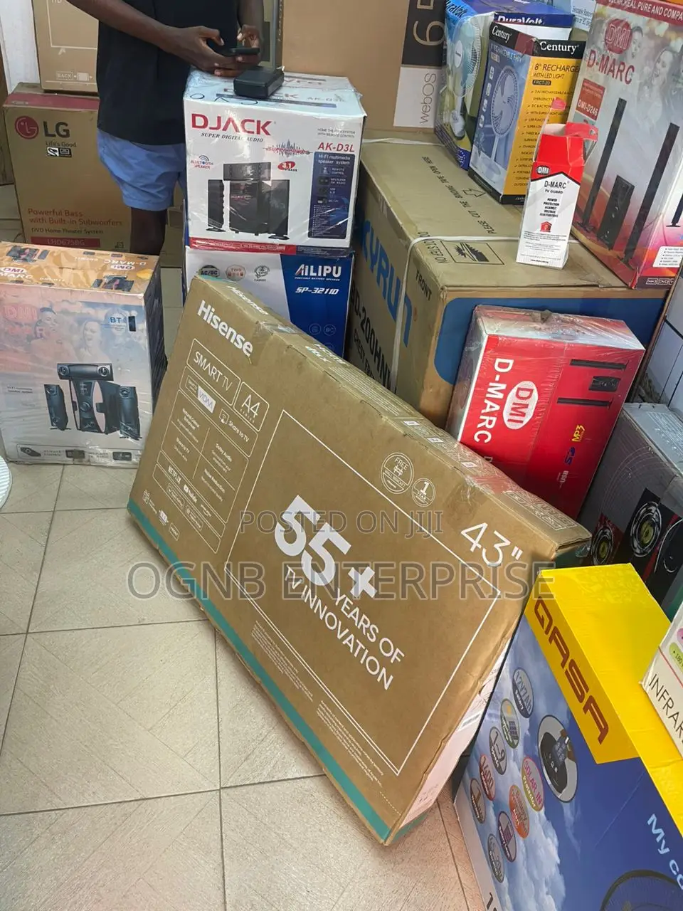 43'' Hisense Apple Air Play Original Smart Tv