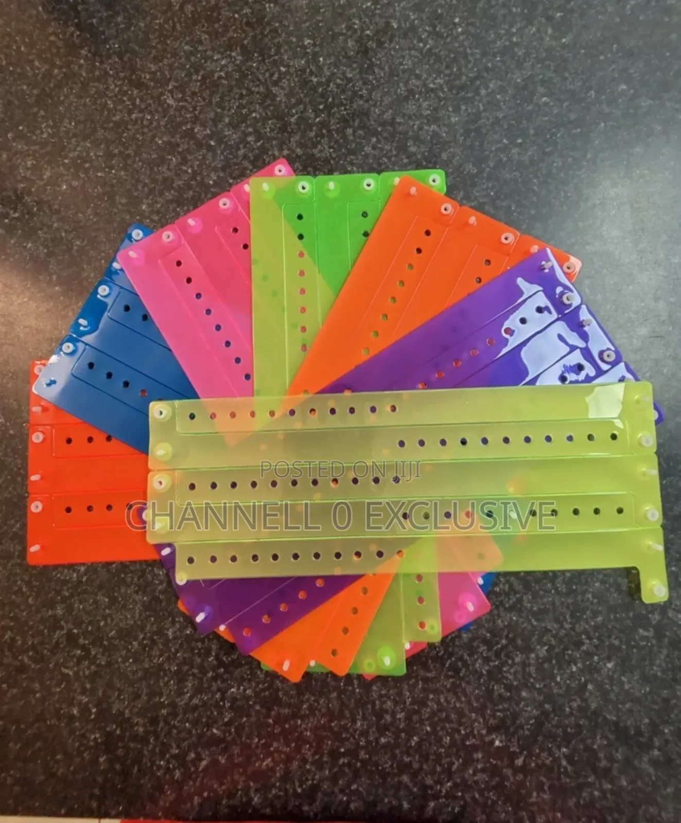 Original Vinyl Wristband(100 in a Pack)
