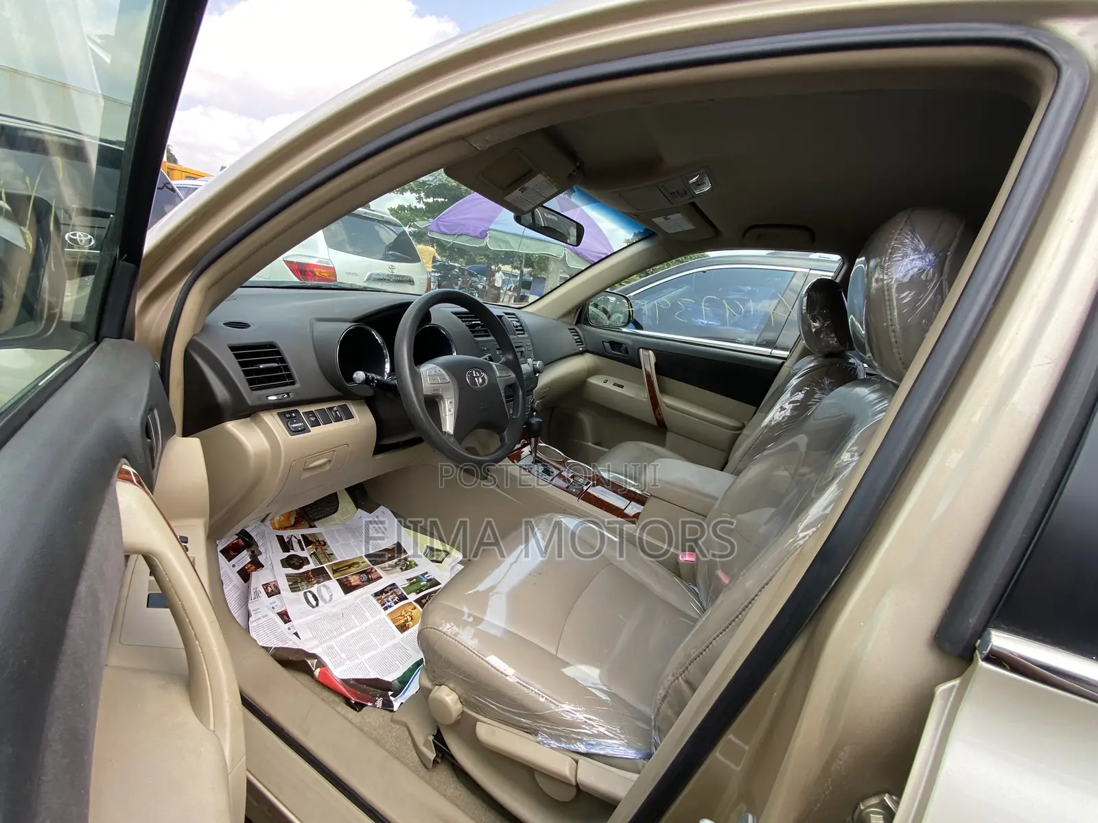 Toyota Highlander 2008 Gold