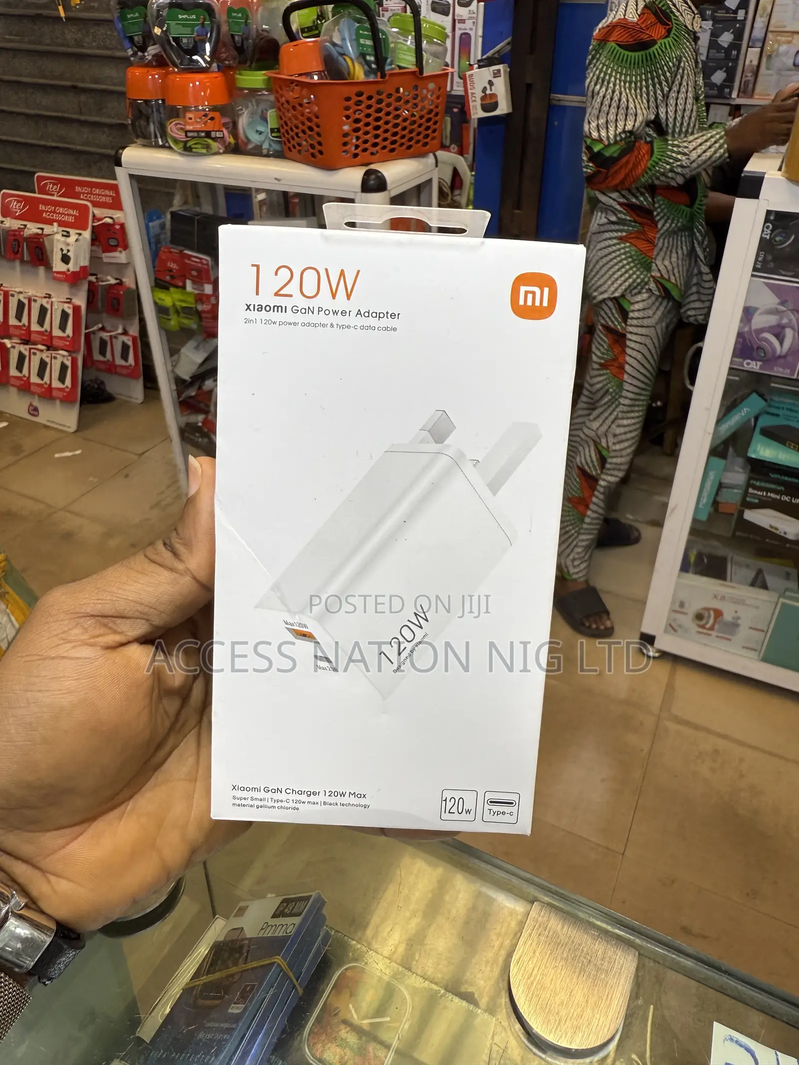 120w Xiaomi Ganpower Adapter 2in1 120w Power Adapter Type C Ca
