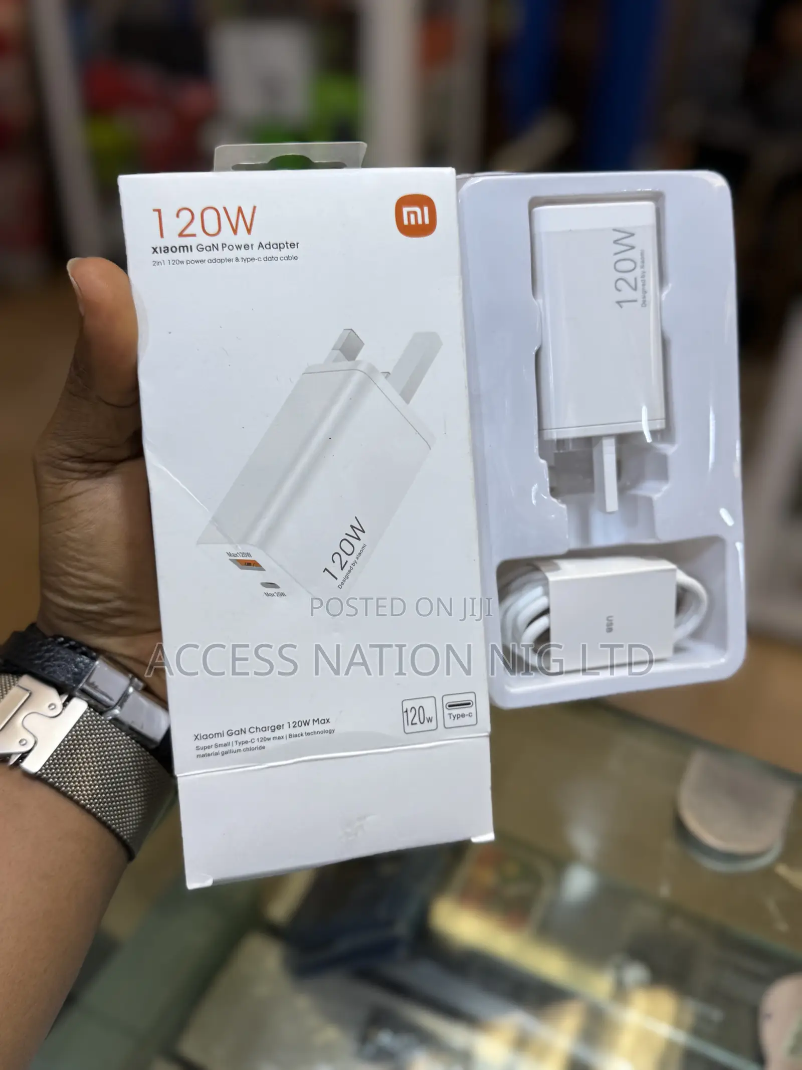 120w Xiaomi Ganpower Adapter 2in1 120w Power Adapter Type C Ca