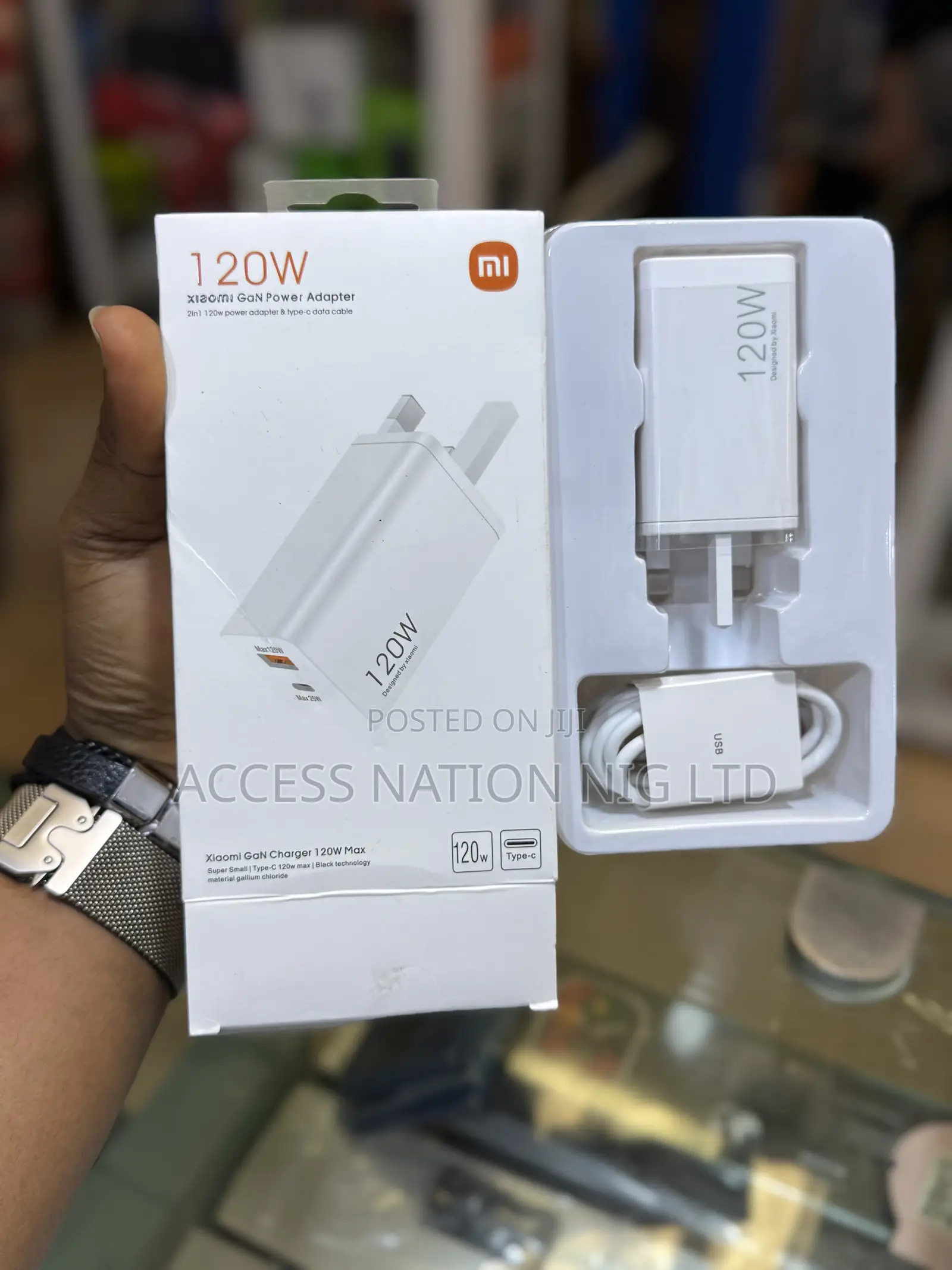120w Xiaomi Ganpower Adapter 2in1 120w Power Adapter Type C Ca