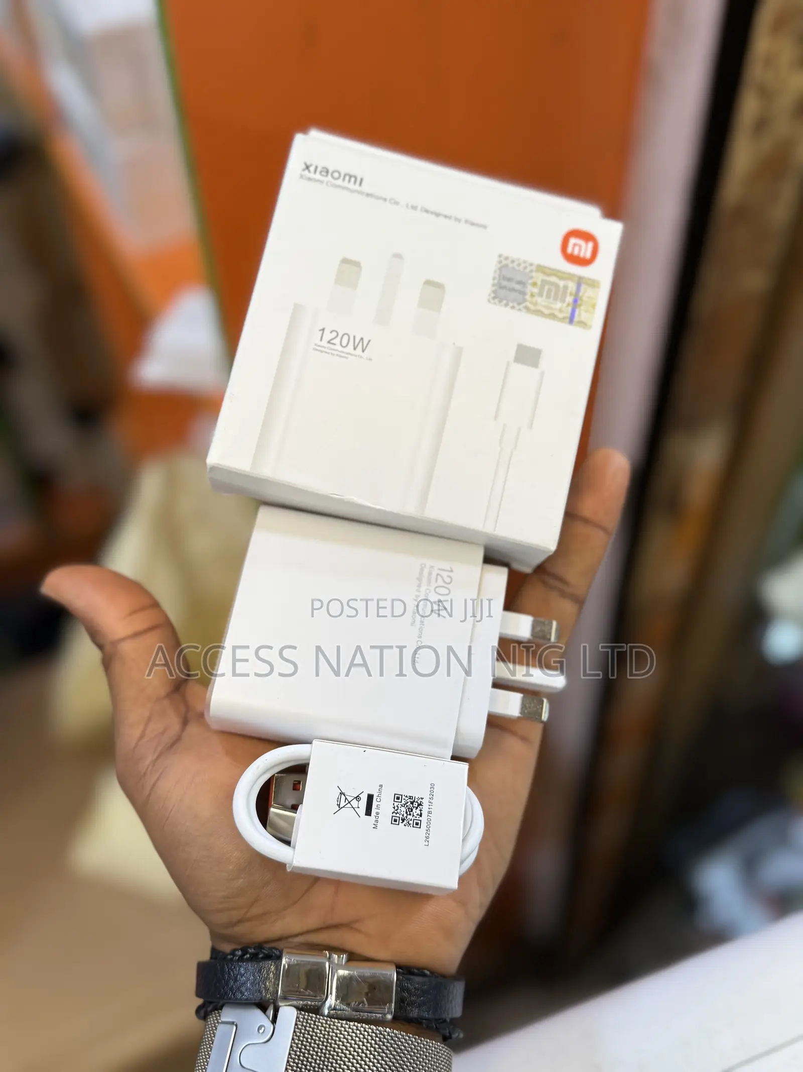 120w Xiaomi Power Adapter Turbo Fast Charger Usb To Type C