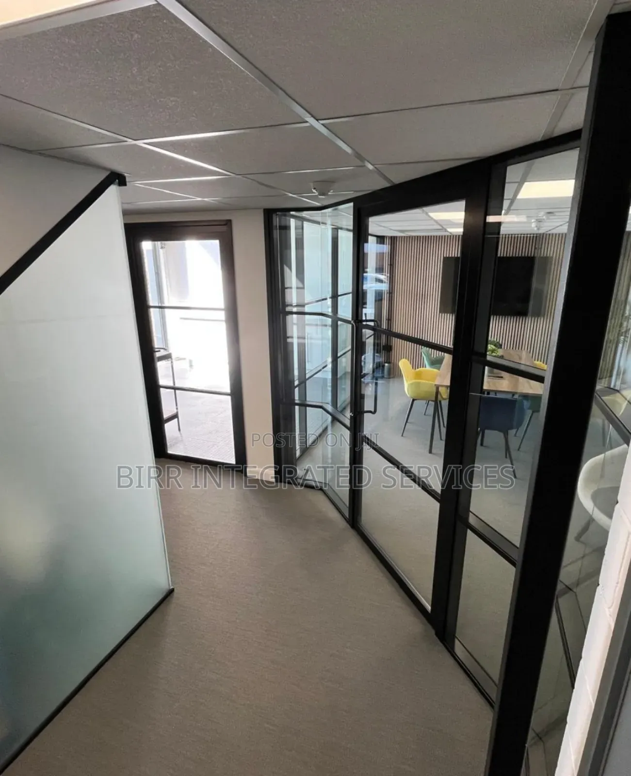 Space Partitioning, Glass, Aluminium Partitioning