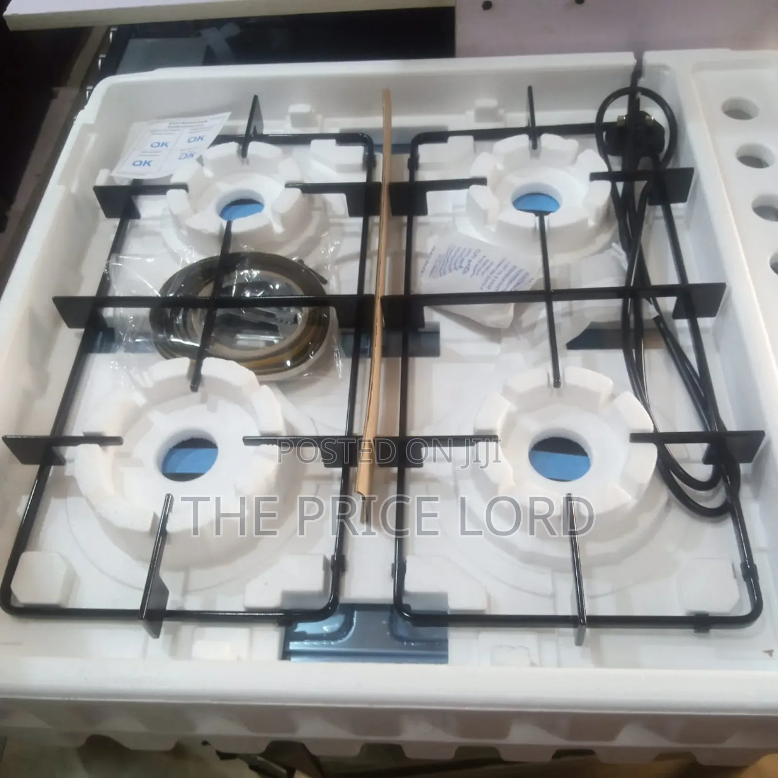 Maxi Tabletop Gas Cooker 4 Burners (Ds201) Stainless Steel
