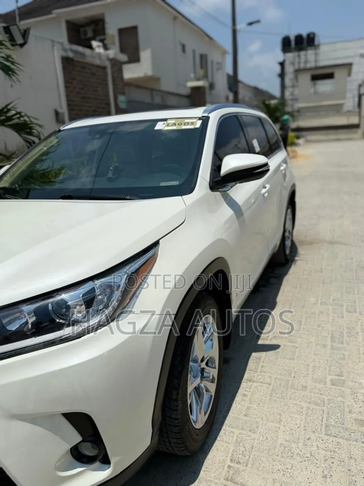 Toyota Highlander Limited 4dr SUV AWD (3.5L 6cyl 6A) 2015 White