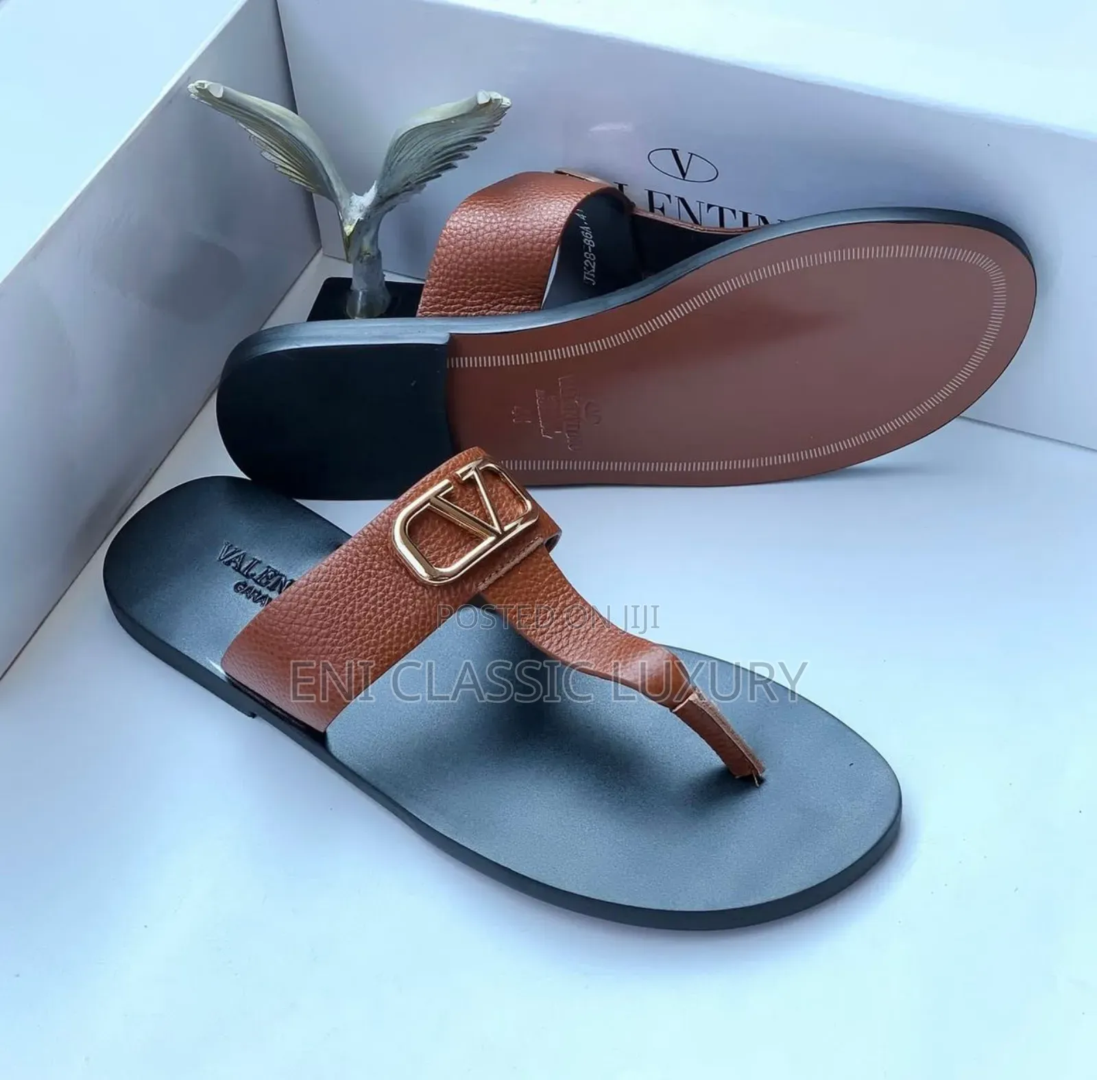 Super High Quality Luxury Men's Slippers Prada Well Branded Package