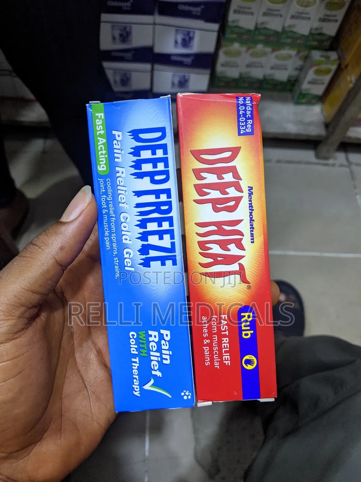 Deep Heat Gel