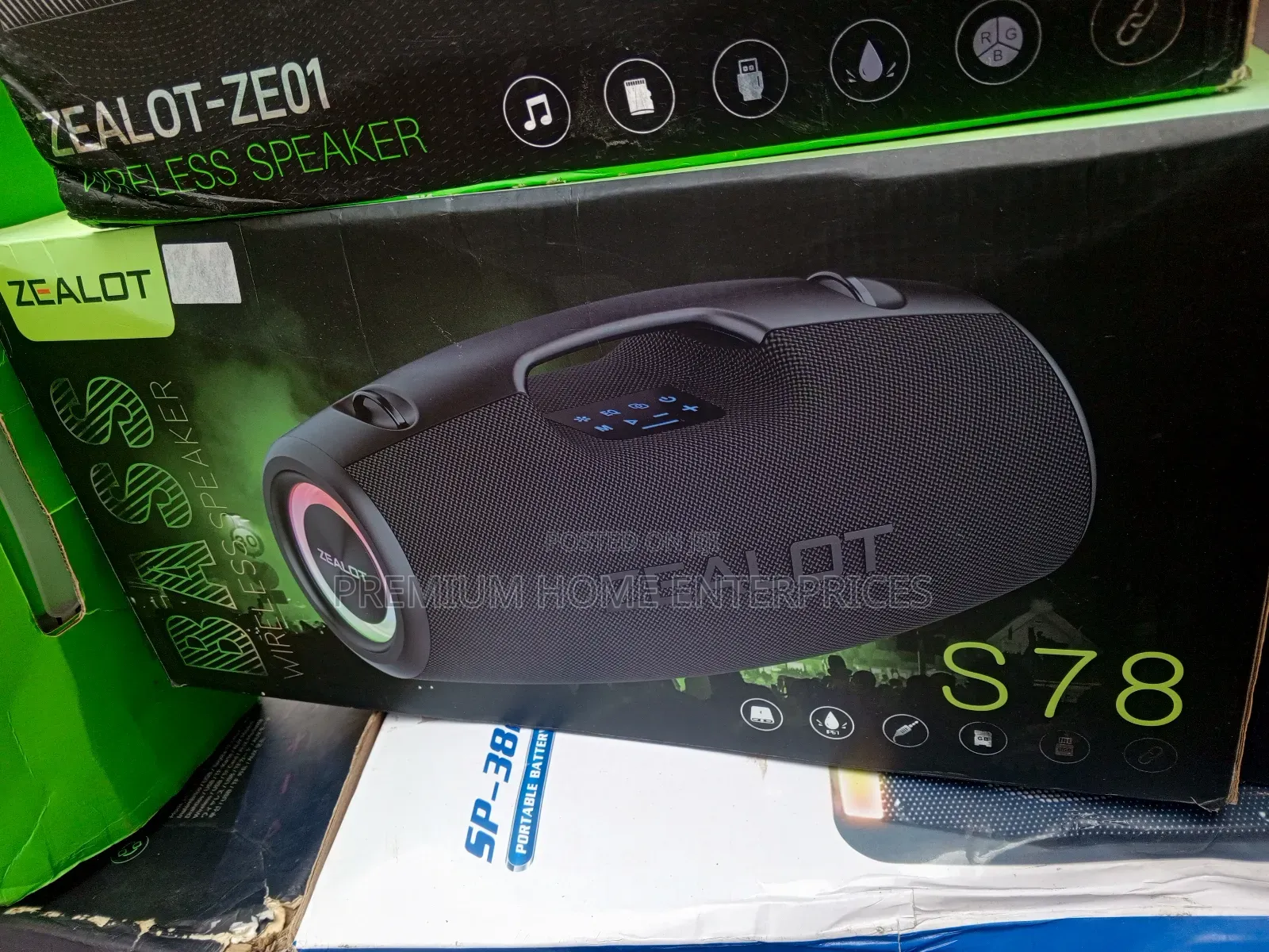 Zealot S78 Bluetooth Speaker, 120 W Speaker Boxes, Bluetooth