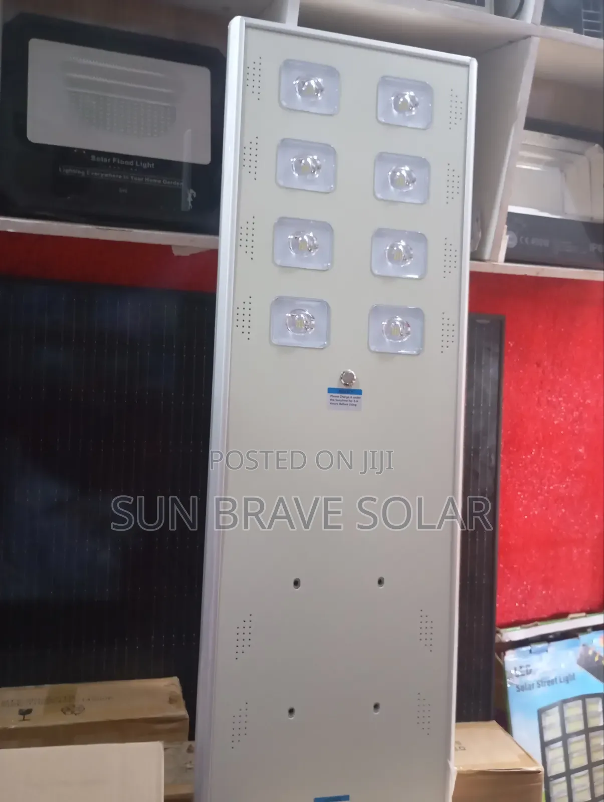 60w Wakatek All-in-one Solar Street Light Available