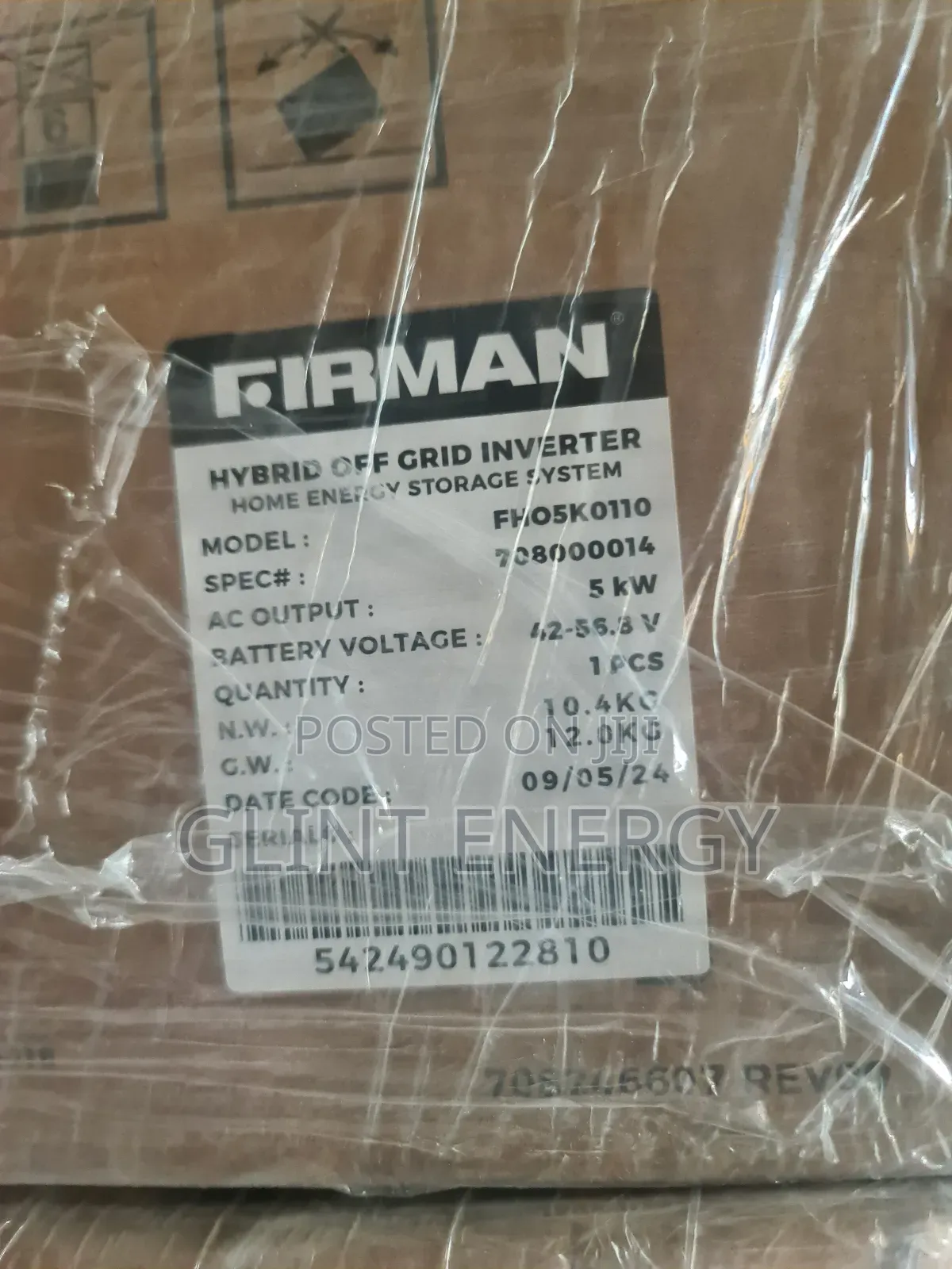 5kva 48v Firman Off Grid Hybrid Inverter