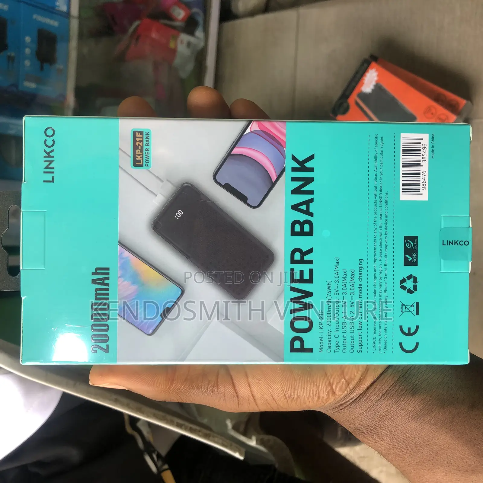 Lincko 20000mah 15watts Powerbank