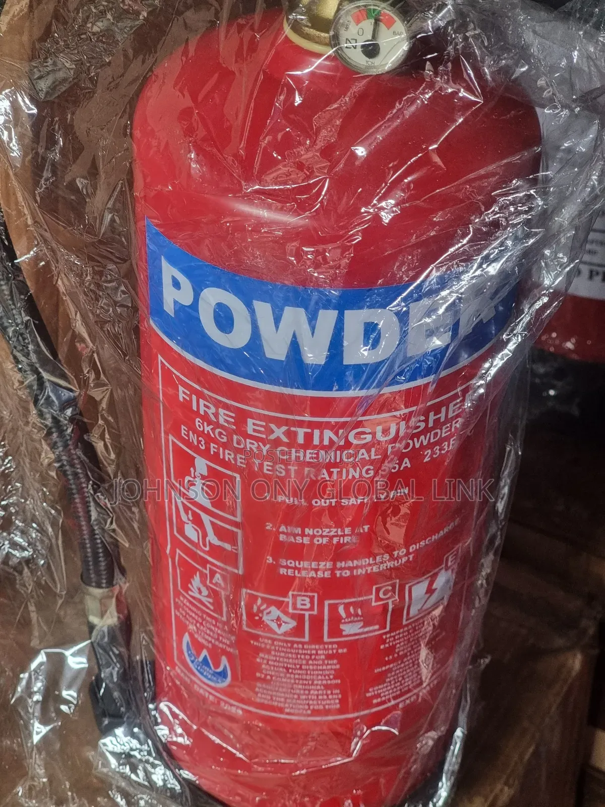 Abc Powder Fire Extinguisher 6kg
