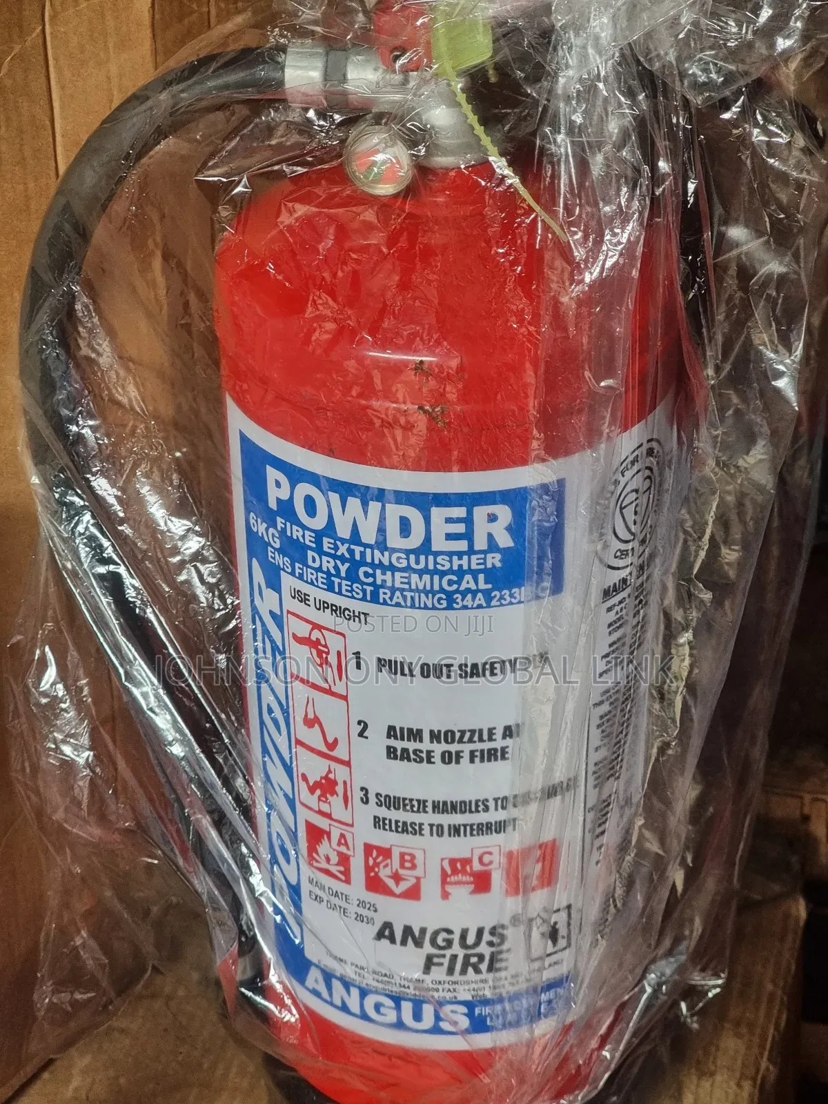 Abc Powder Fire Extinguisher 6kg