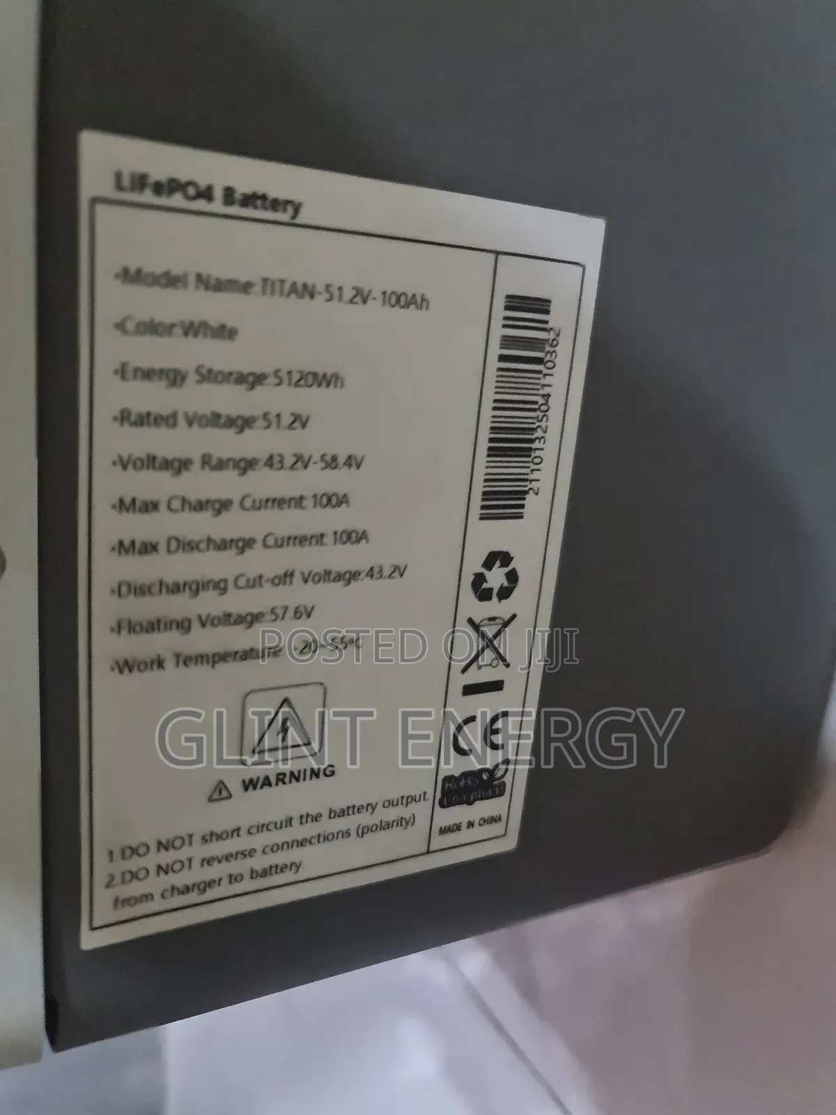 5kwh 51.2v Beve Power Lithium Battery