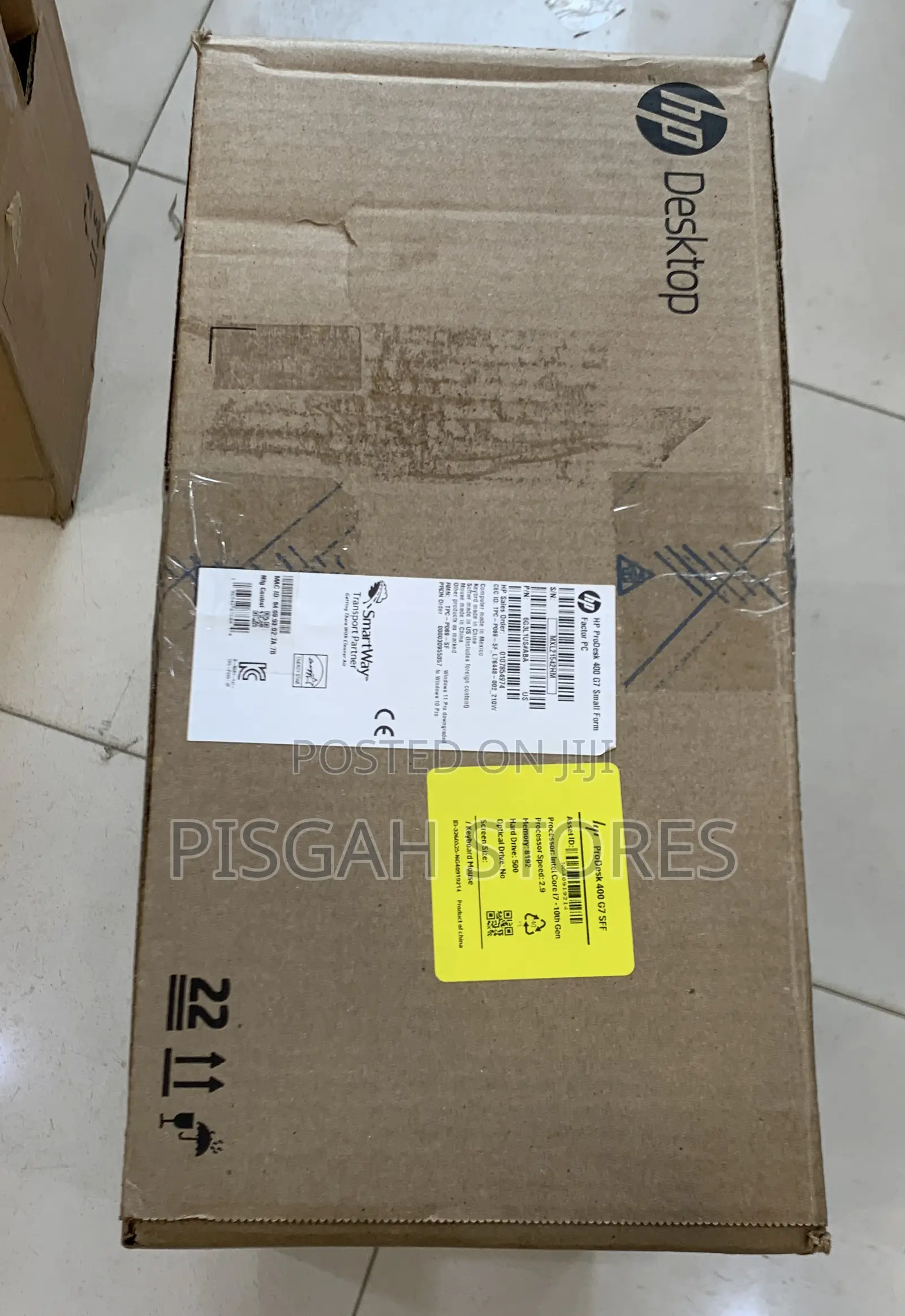 Hp Prodesk 400 G7 Desktop SFF