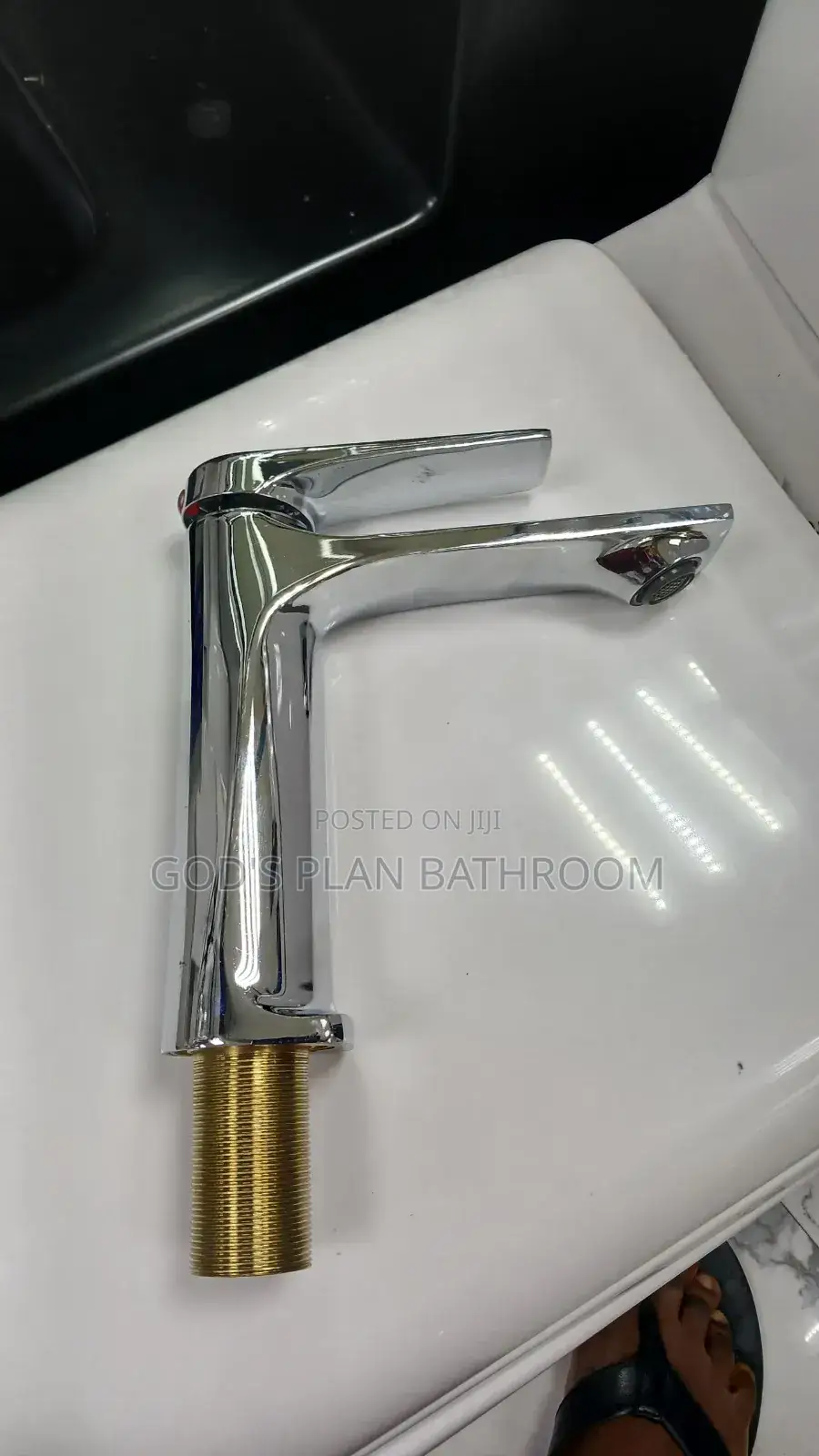 Chrome Basin Mixer Tap Round