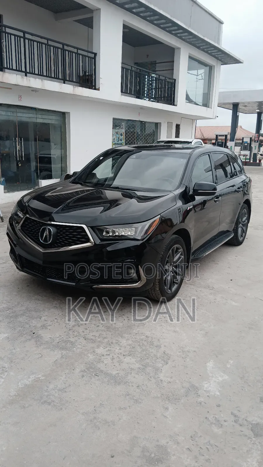 Acura MDX Tech & A-Spec Pkgs SH-AWD 2019 Black