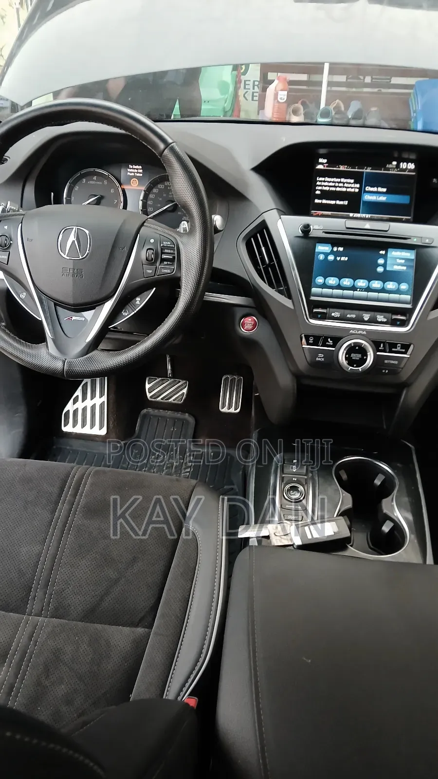 Acura MDX Tech & A-Spec Pkgs SH-AWD 2019 Black