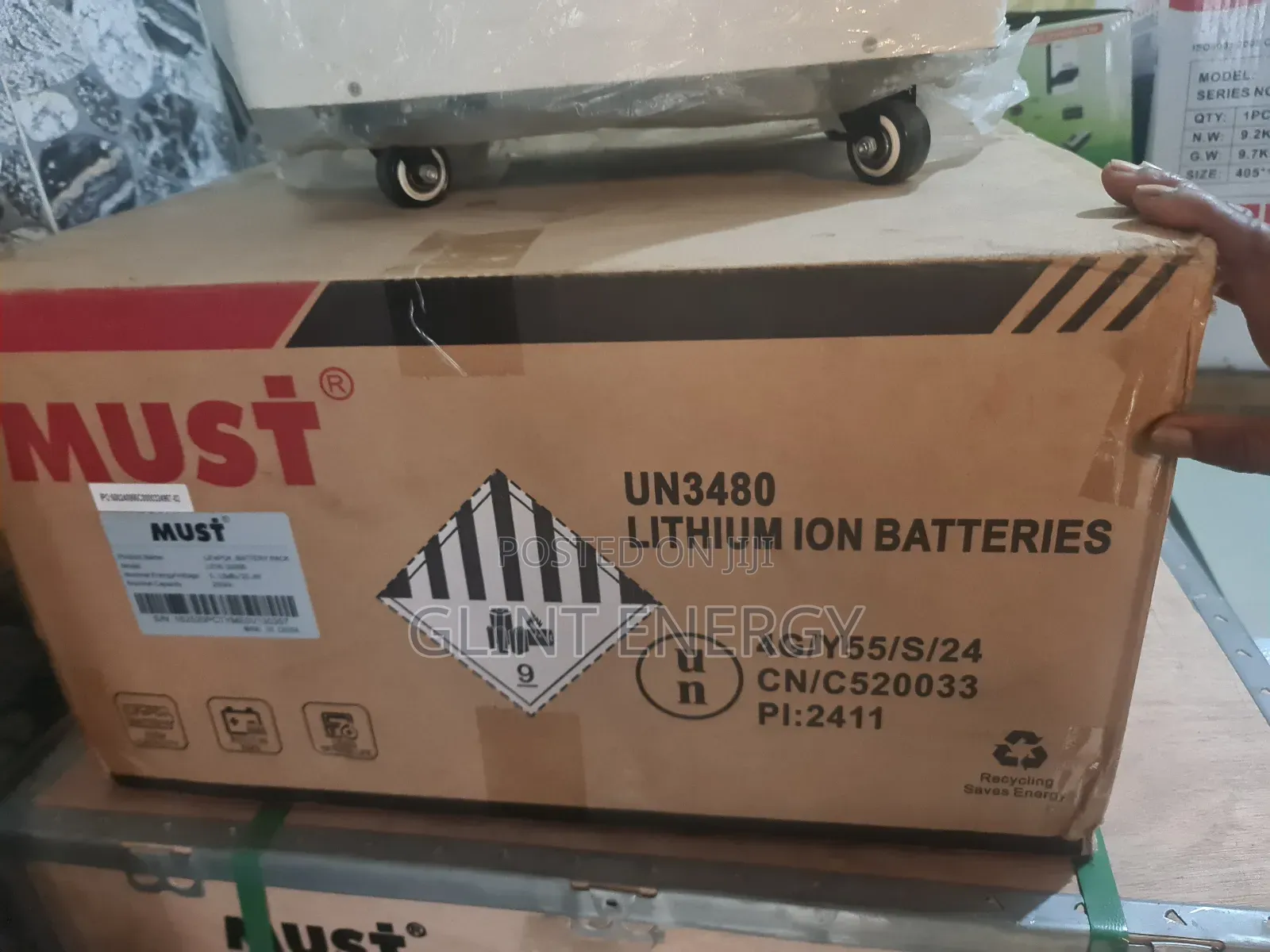 5kwh 24v Must Lithium Battery
