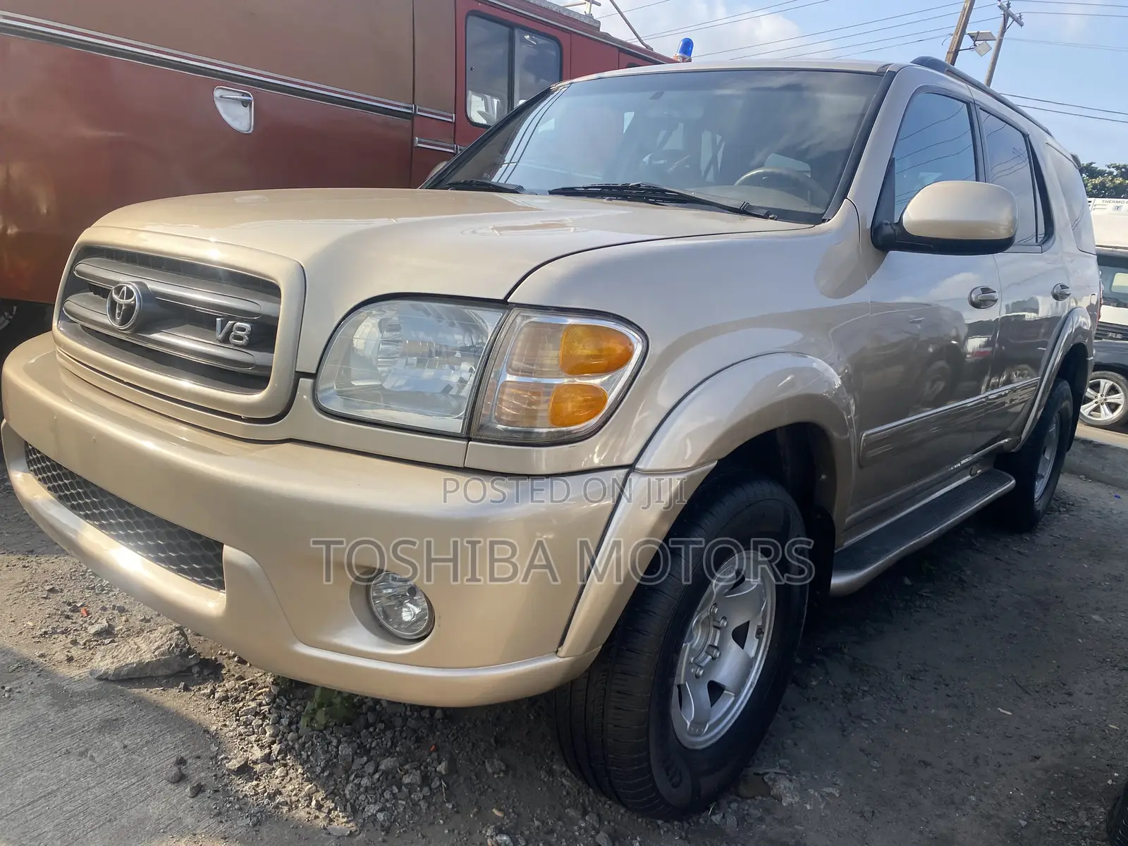 Toyota Sequoia Limited 4dr SUV 4WD (4.7L 8cyl 5A) 2005 Gold