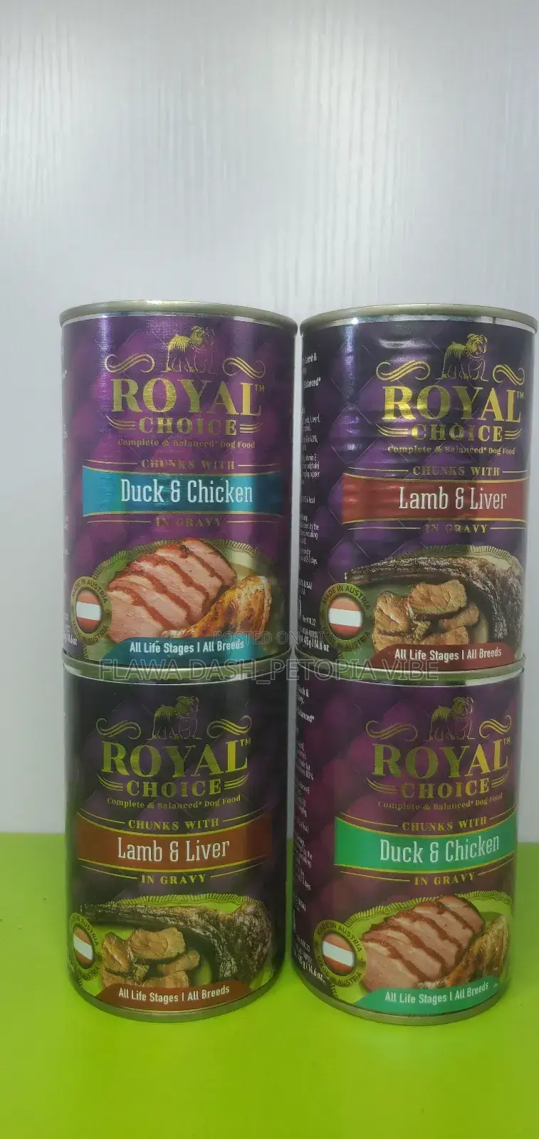 Royal Choice Complete Balanced Wet Can Dog Food With Chunks in Gravy