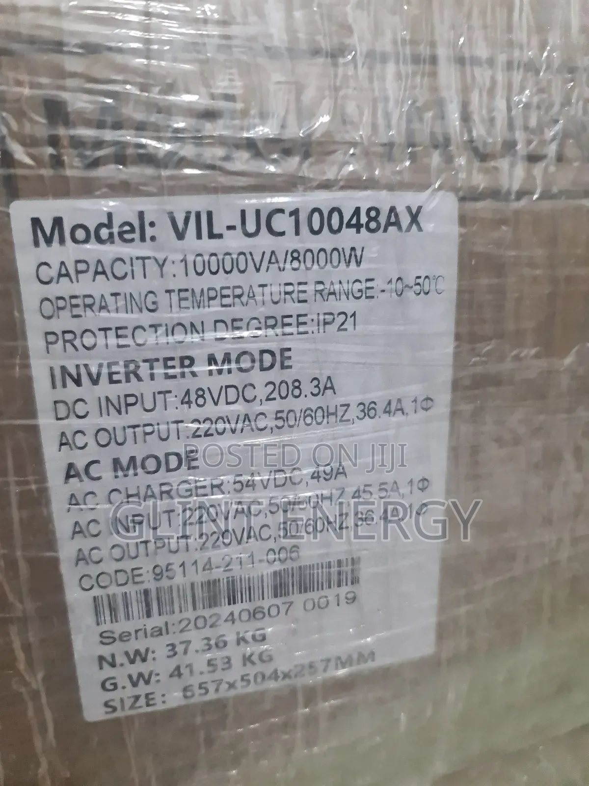 10kva 48v V-lucs Non Hybrid Inverter