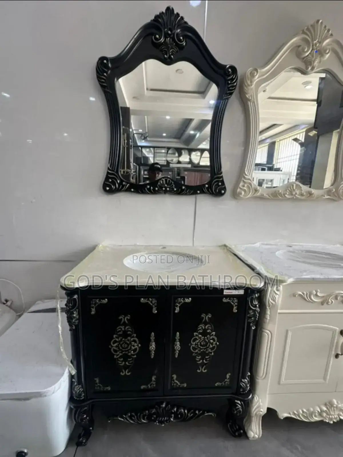 Standing Cabinet Basins