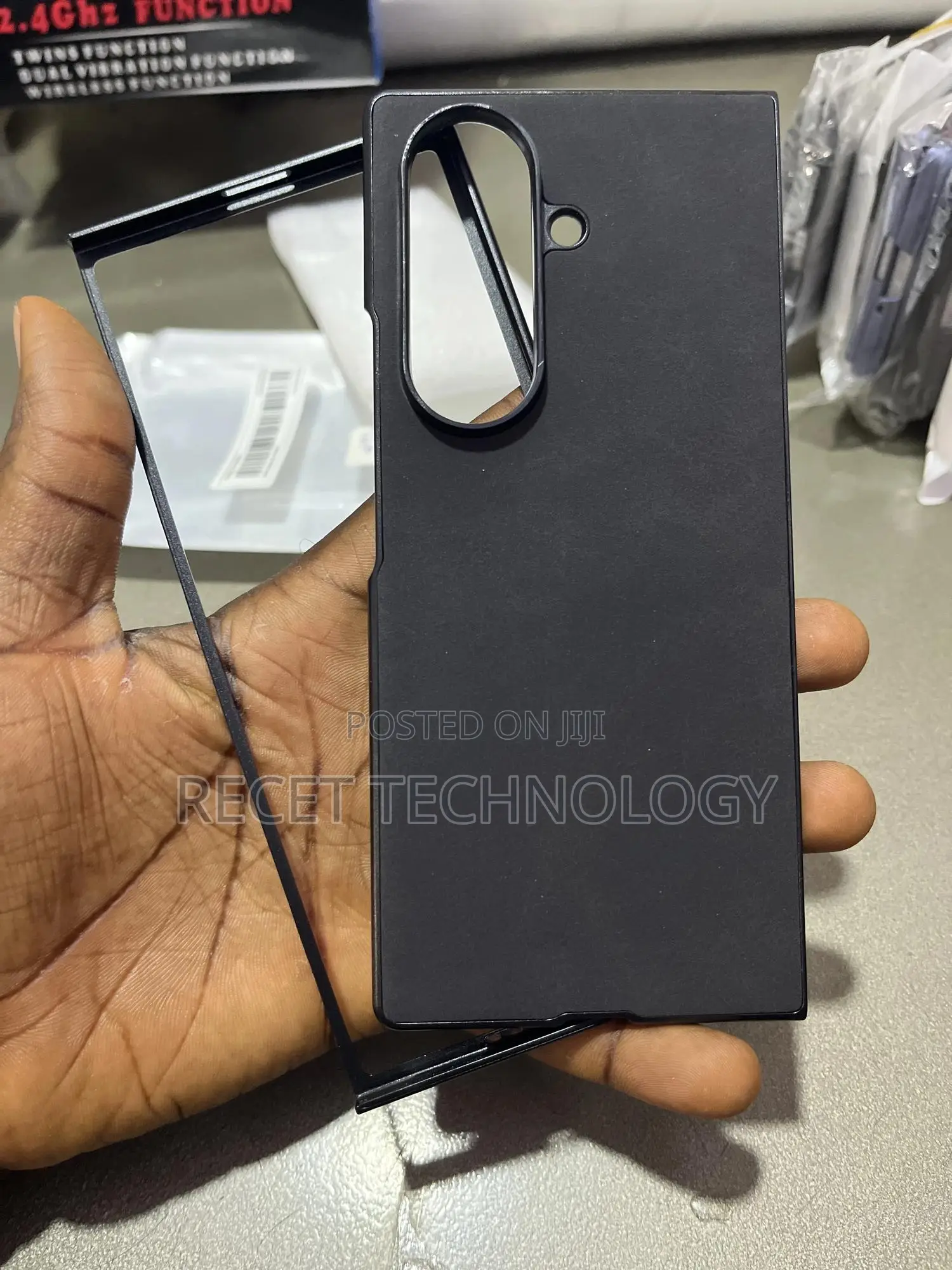 Samsung Fold 7 Foldable Case Black