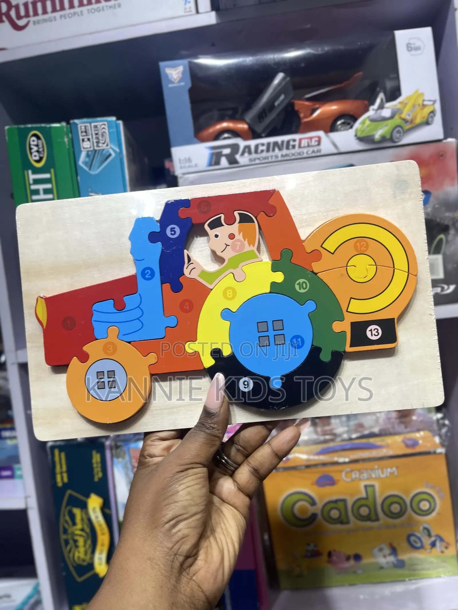 Toddler Wooden Puzzles – Educational Learning Toy