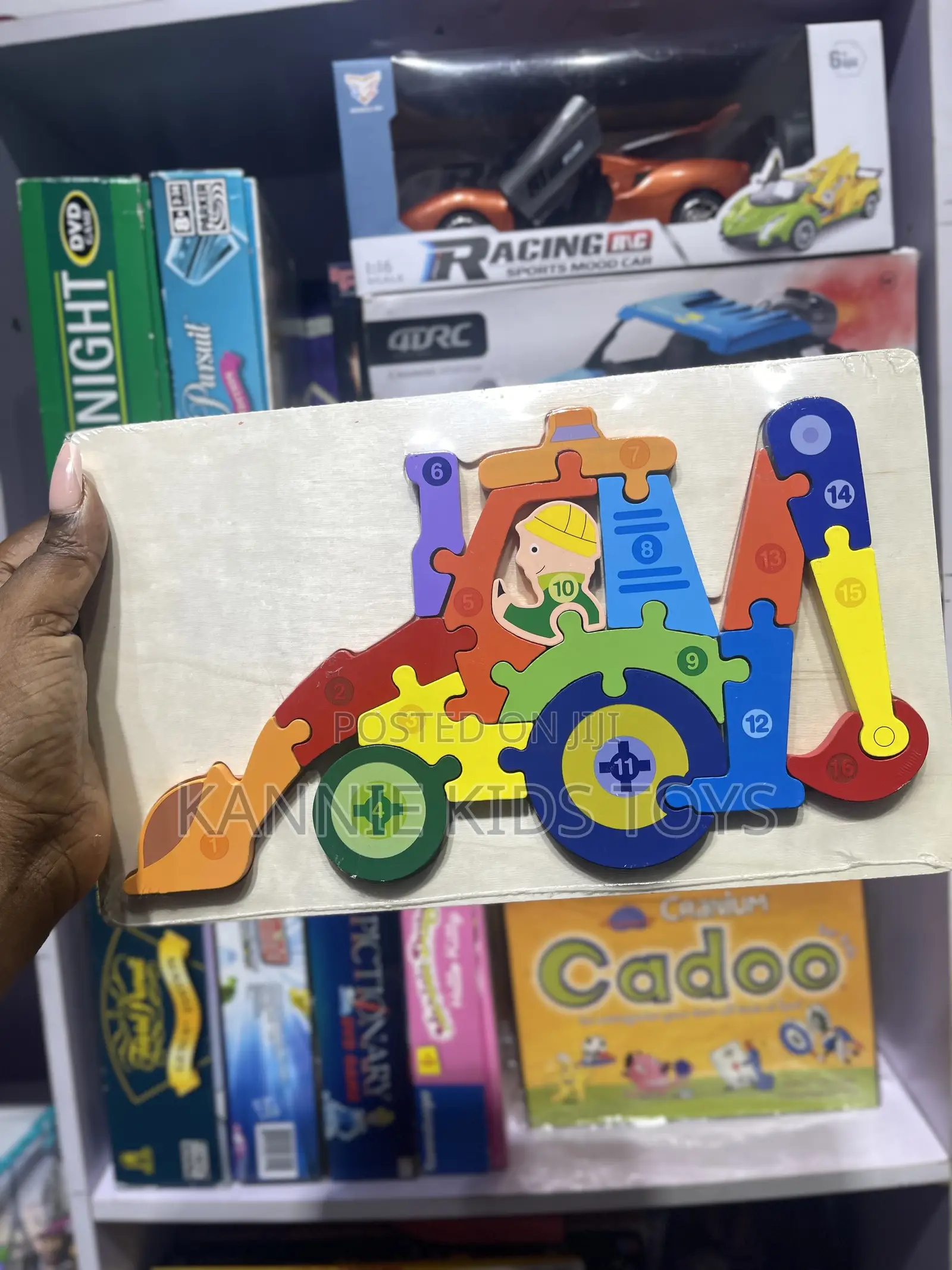Toddler Wooden Puzzles – Educational Learning Toy