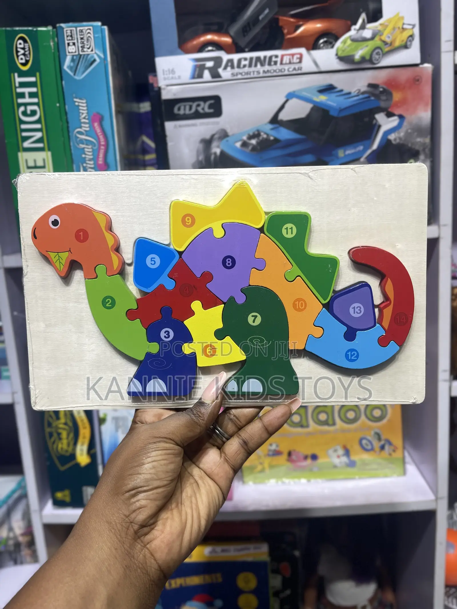 Toddler Wooden Puzzles – Educational Learning Toy