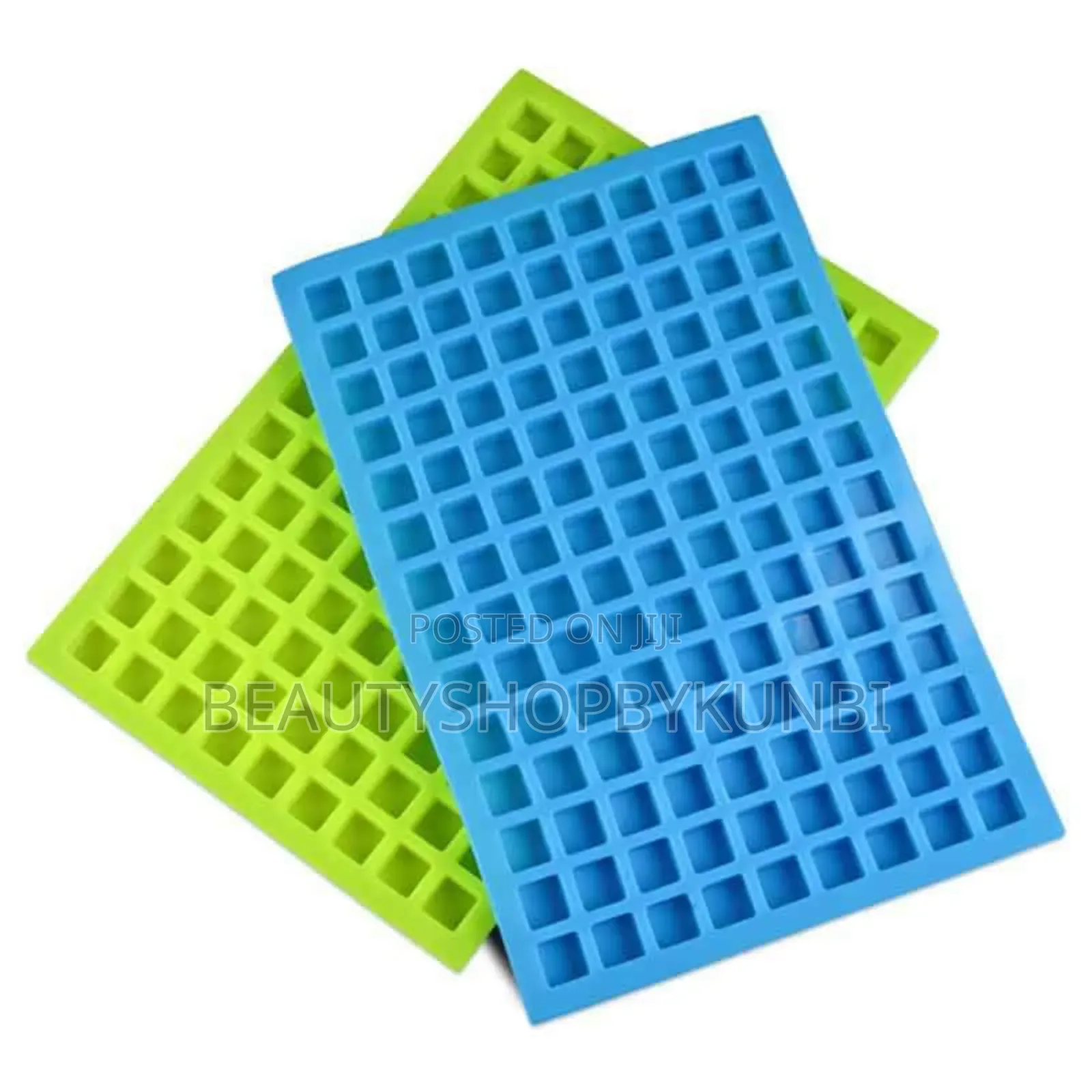 126 Holes Mini Square Silicone Mold for Gummies and Chocolate