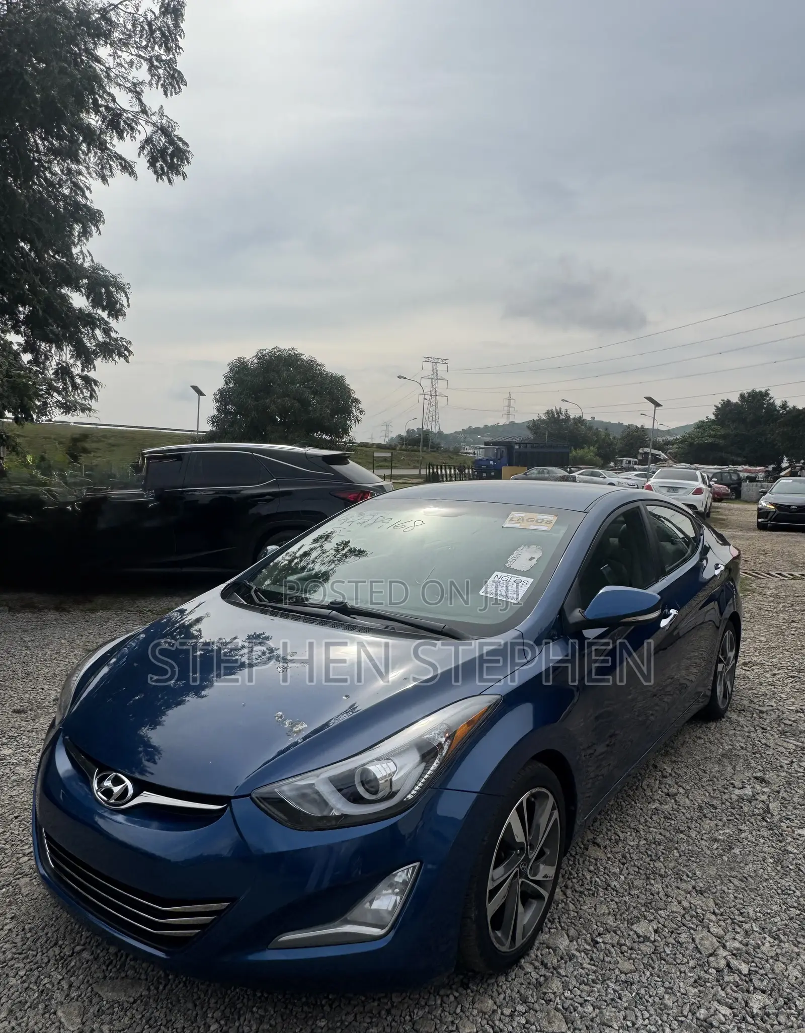 Hyundai Elantra 2013 Blue