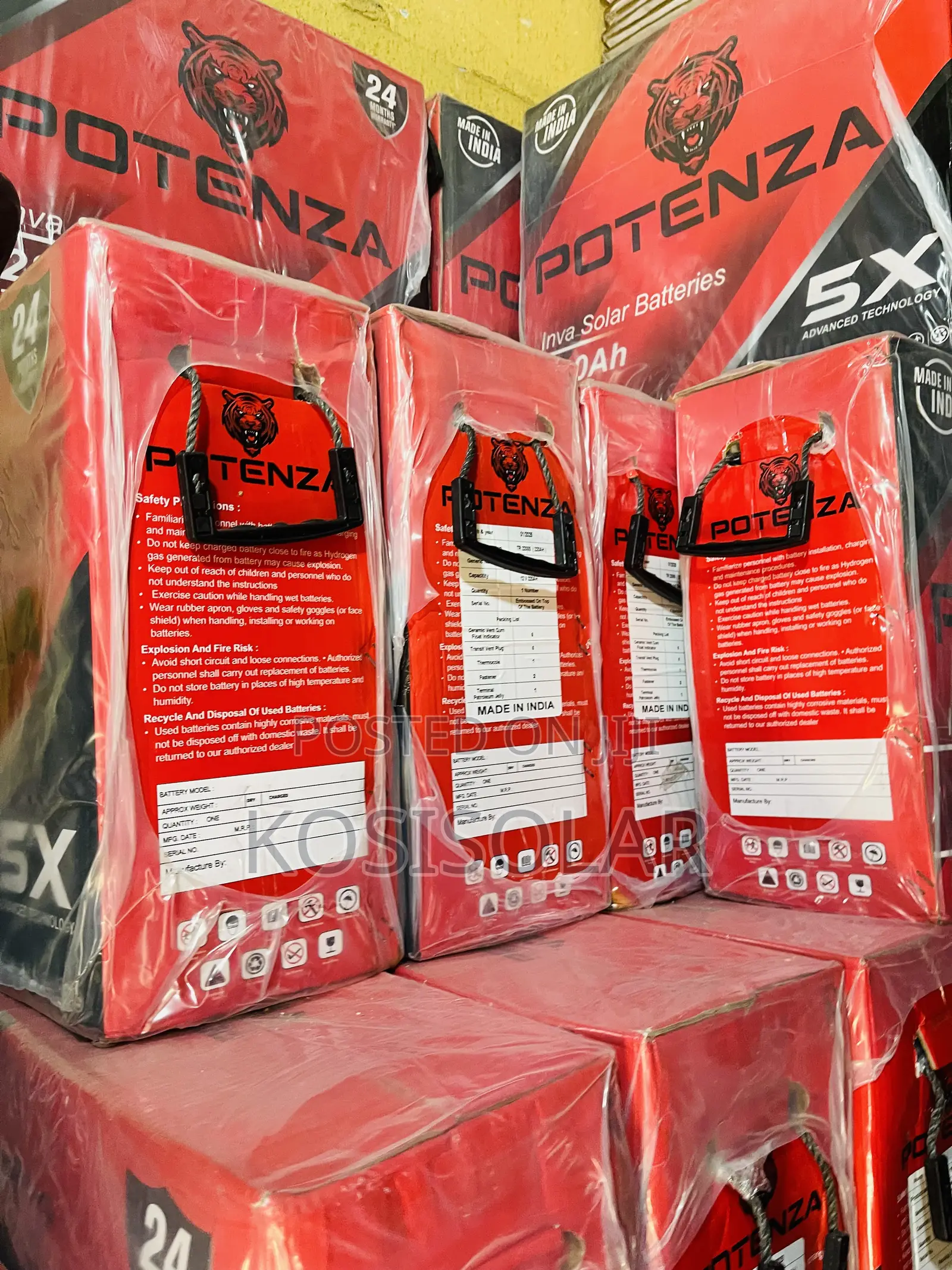 220ah 12v Protenza Solar Tubular Battery