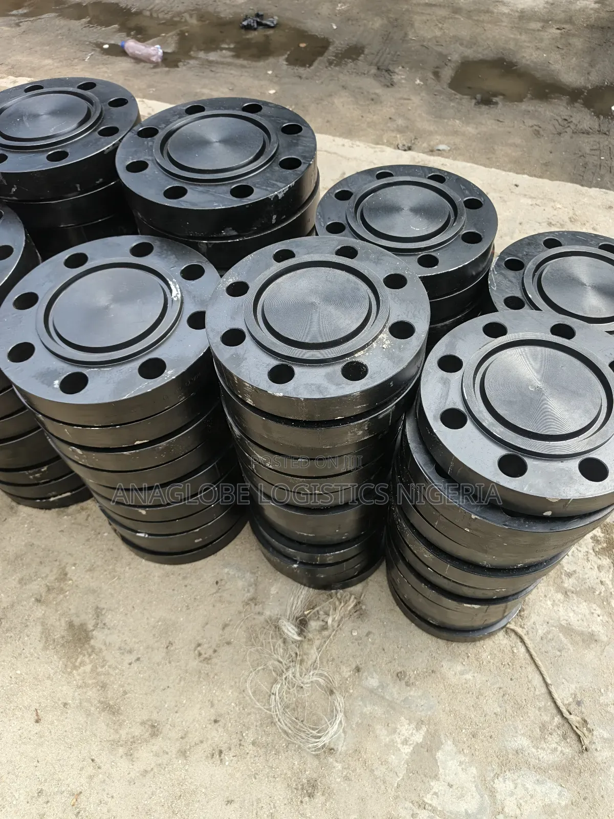 4" Cl900 RTJ Blind Flange Sch80 Carbon Steel