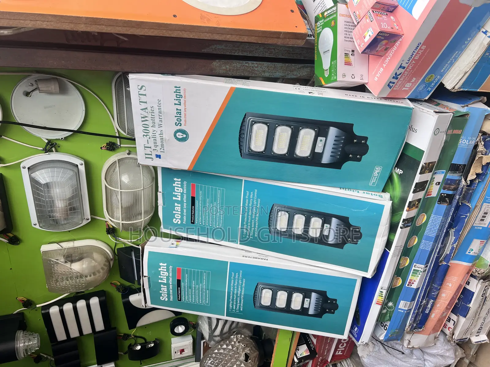300watts All in One Solar Street Light
