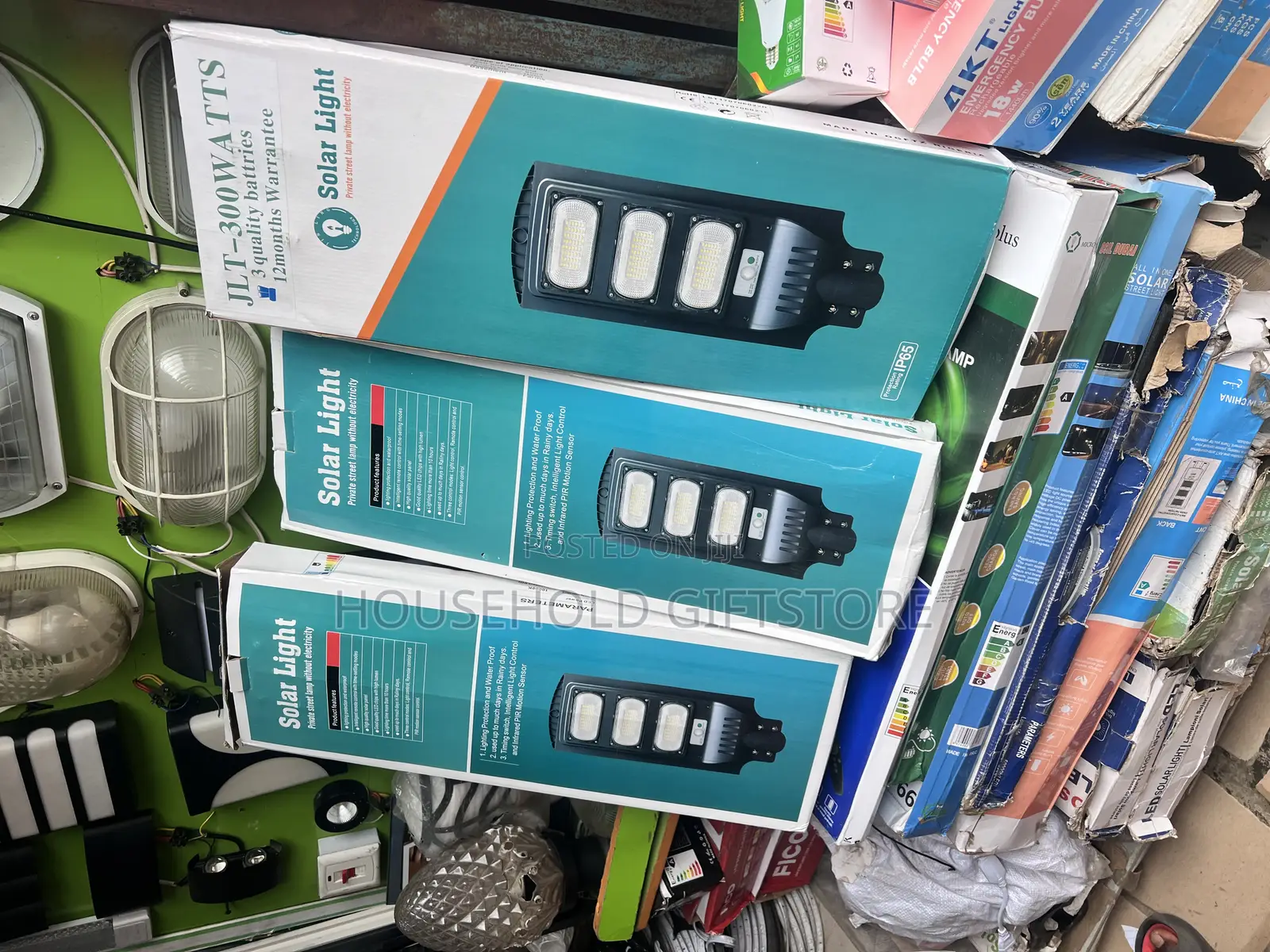 300watts All in One Solar Street Light