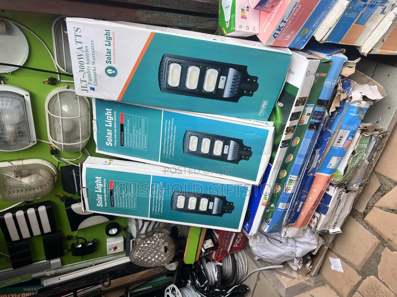 300watts All in One Solar Street Light