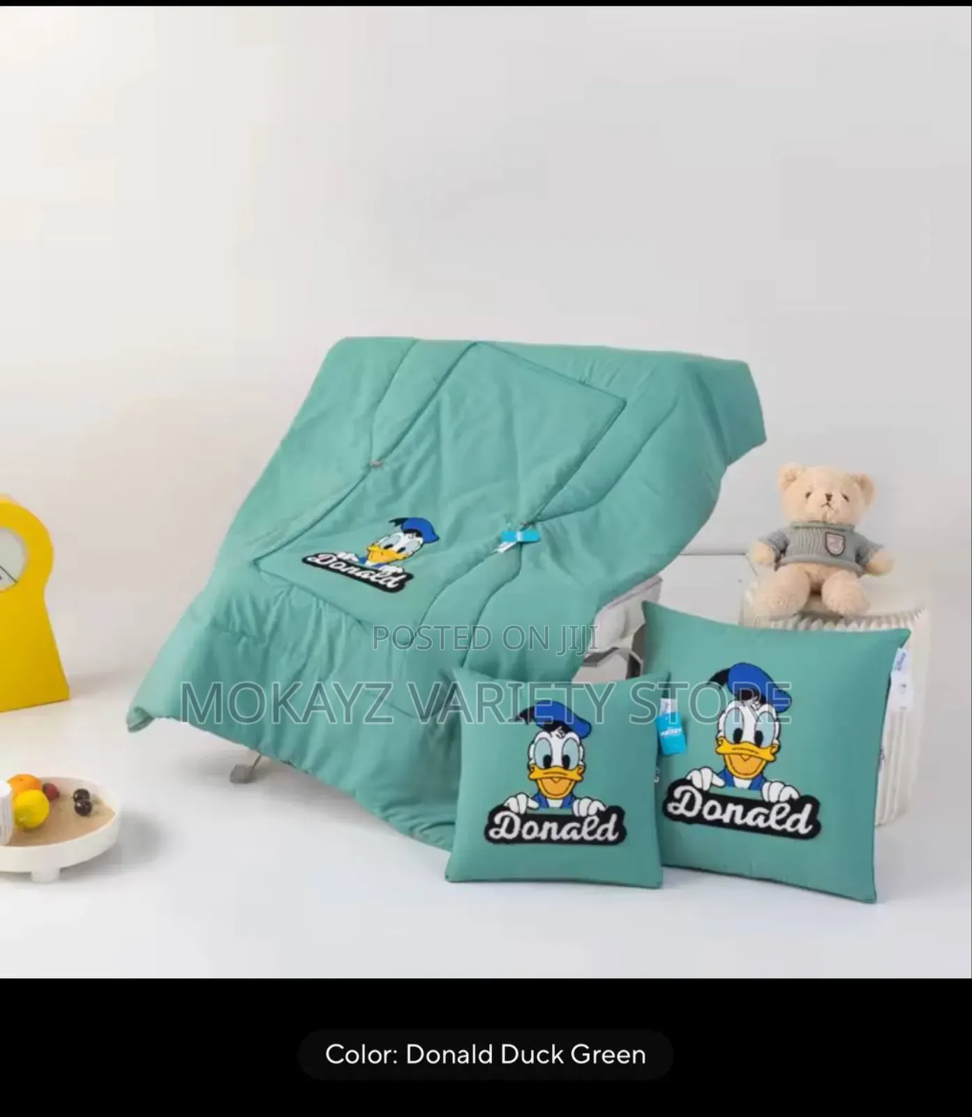 1pc Multipurpose Car/Home Soothing Character Pillow/Duvet