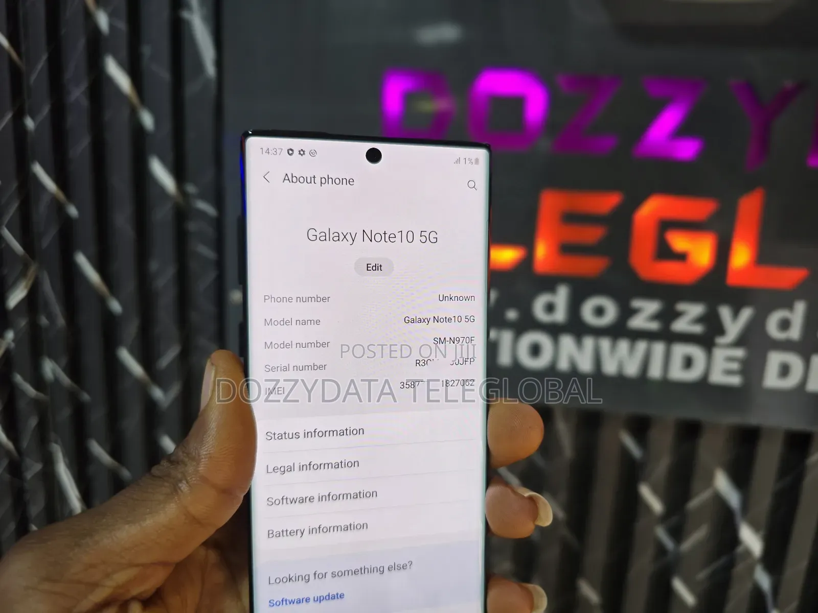 Samsung Galaxy Note 10 5G 256 GB