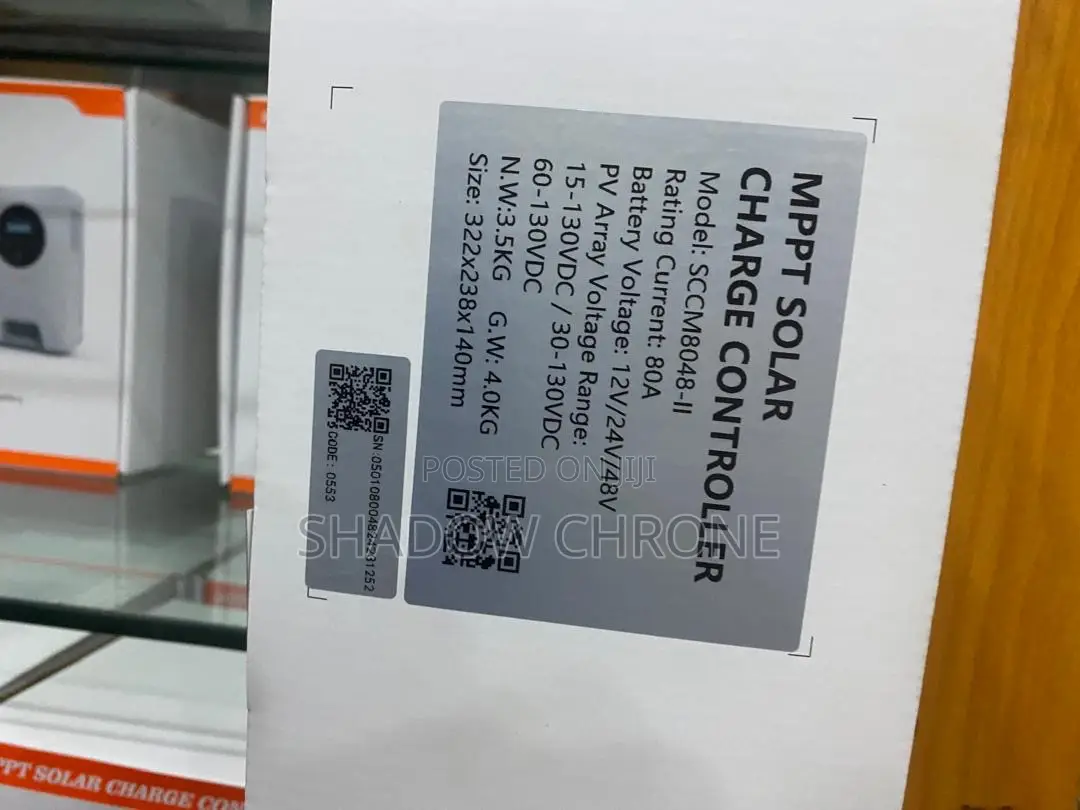 80a Mppt Solar Charge Controller – Powerful&Reliable For Large Systems