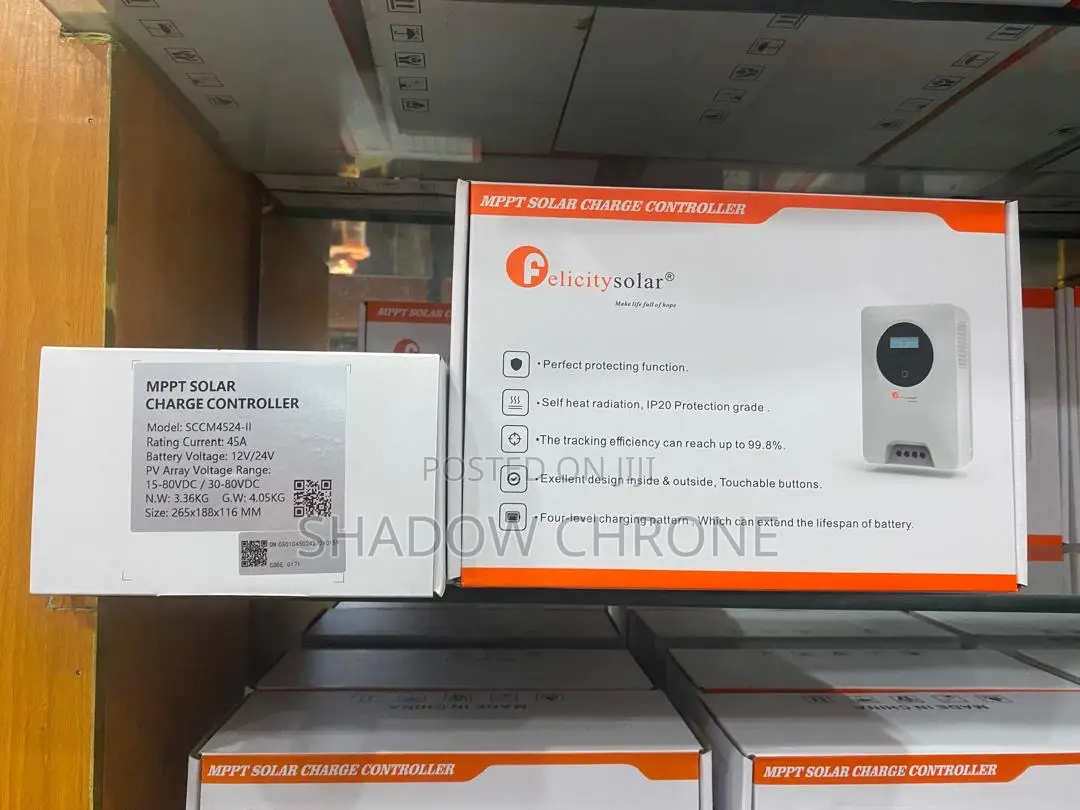Efficient 45a Mppt Controller | Extend Battery Life & Save More Energy