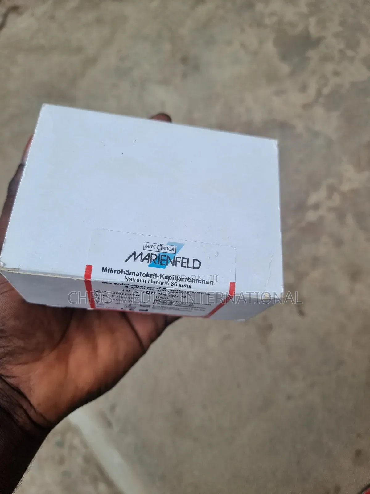 Marienfeld Heparinized Capillary Tube