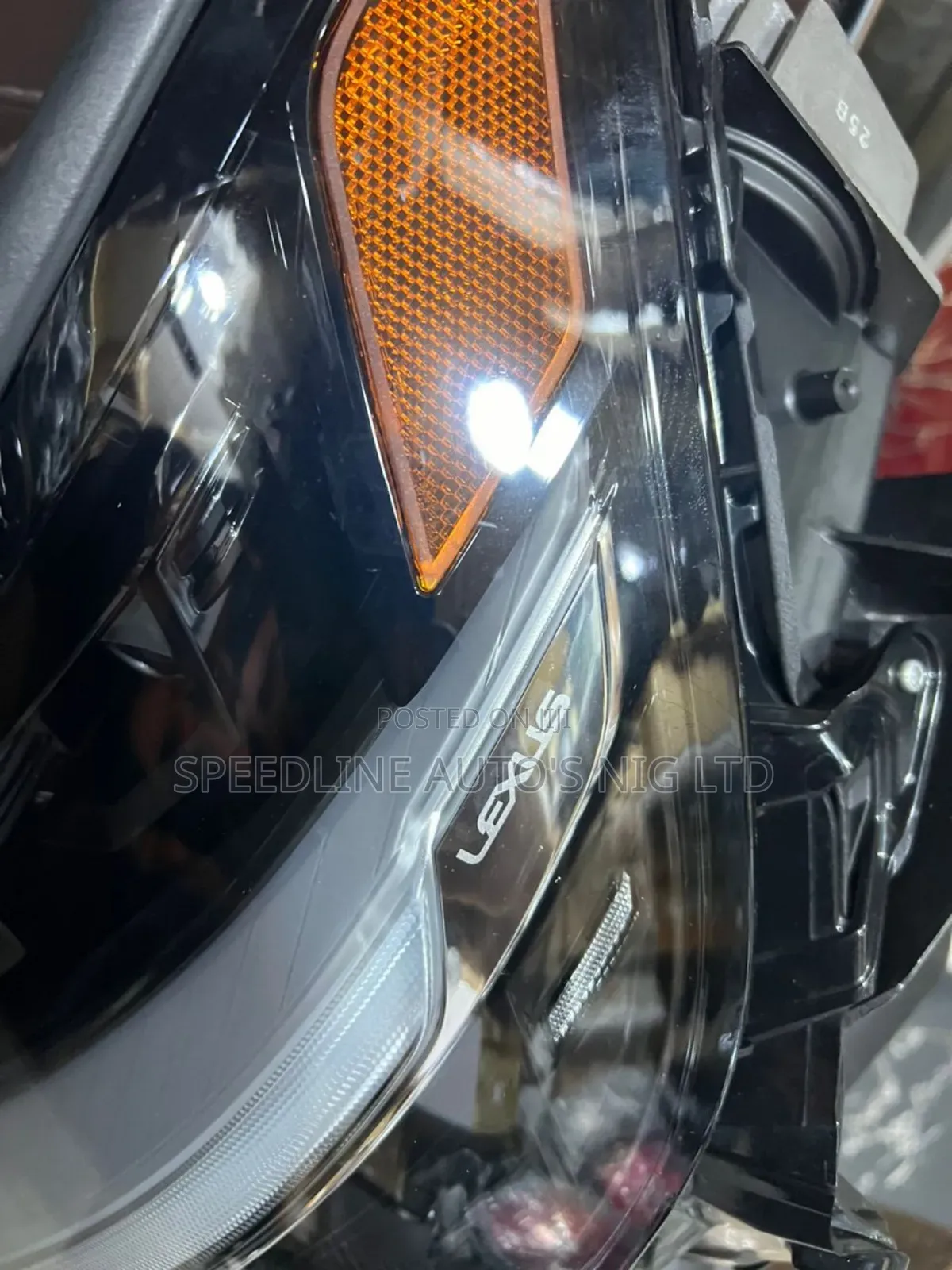 Complete Set Of Head Lamp Lexus Lx600 2023/2024 Model
