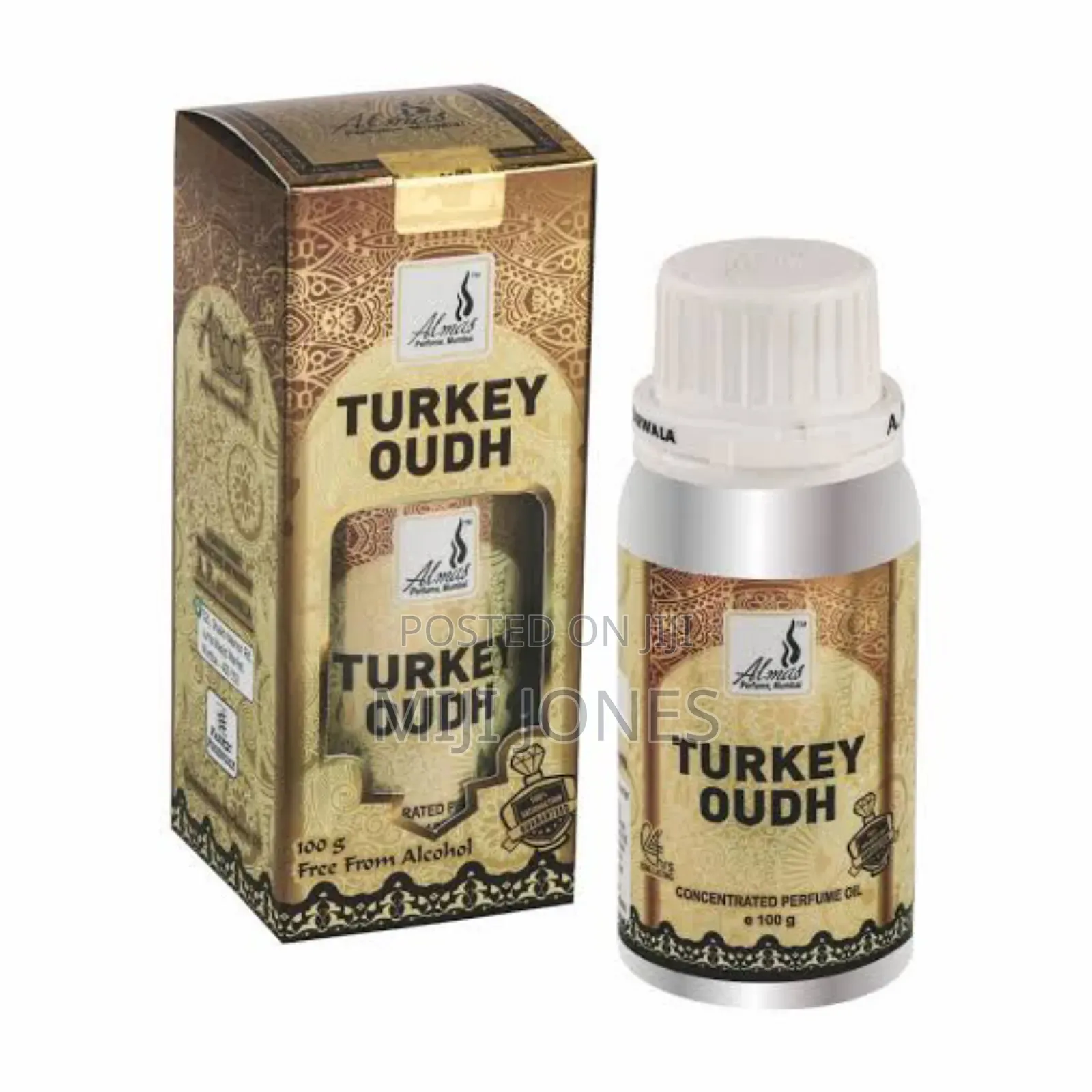 Turkey Oudh Alcohol Free Perfume Oil
